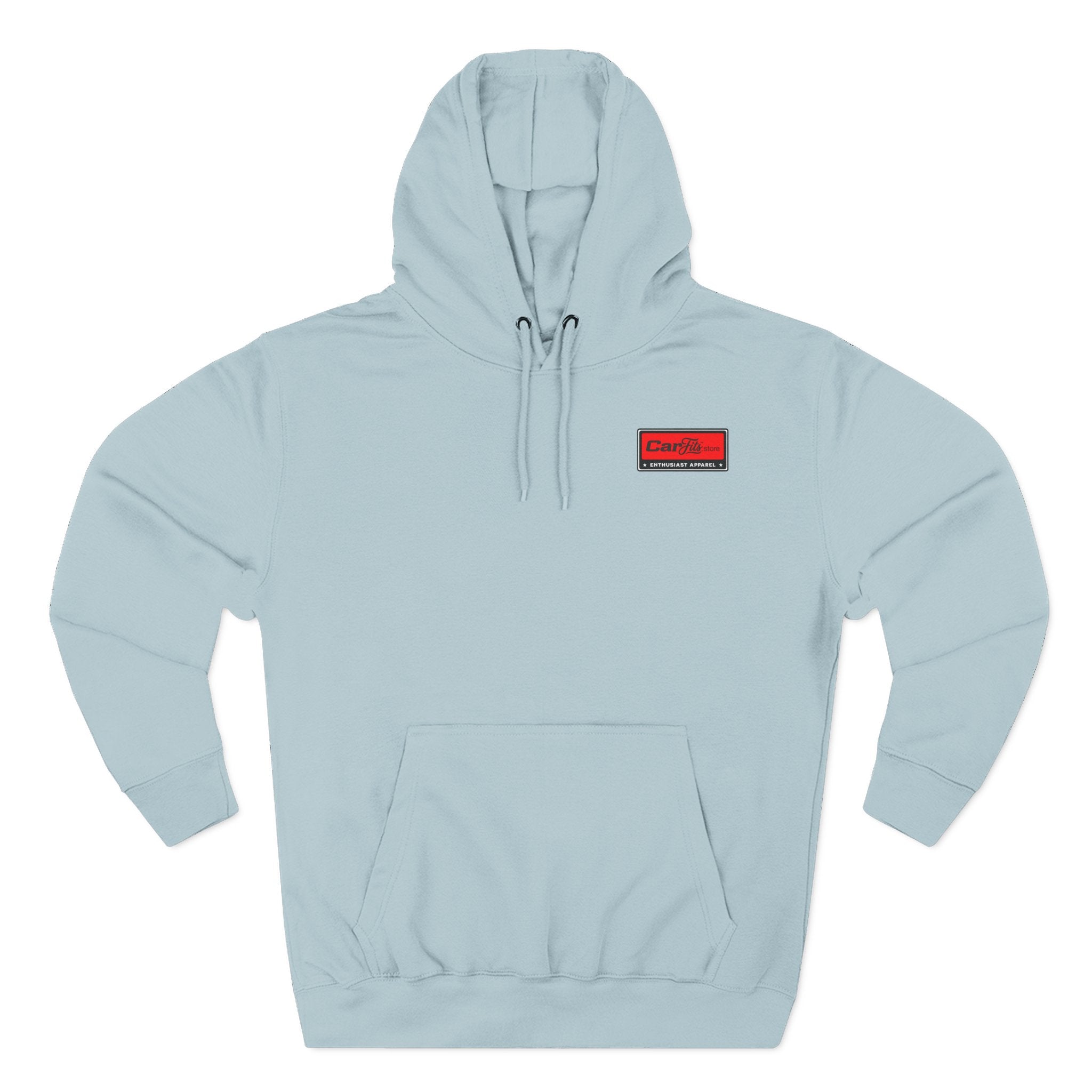 Flatout Garage Fleece Hoodie — Mechanic Shop Logo Pullover