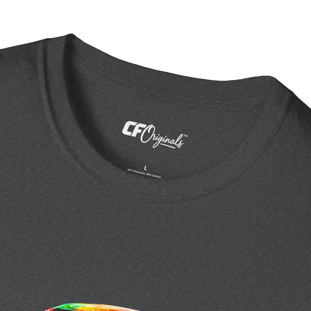 Colorful Hatchback Art Car T-Shirt