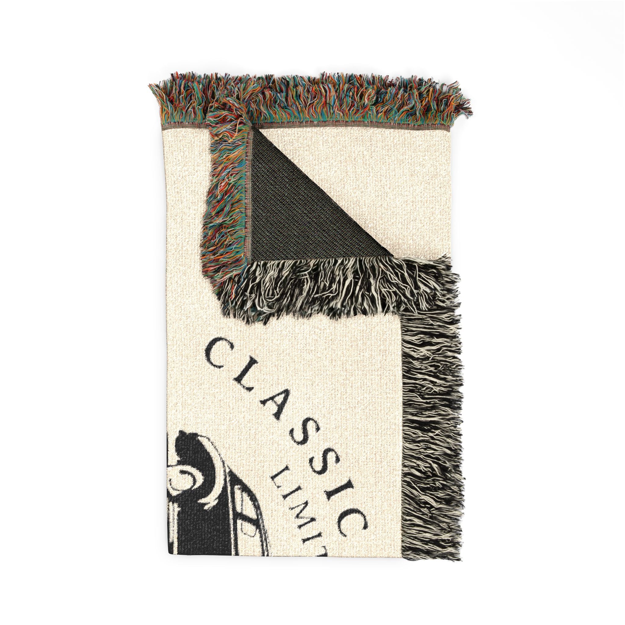 Oldtimer Classic Car Woven Blanket
