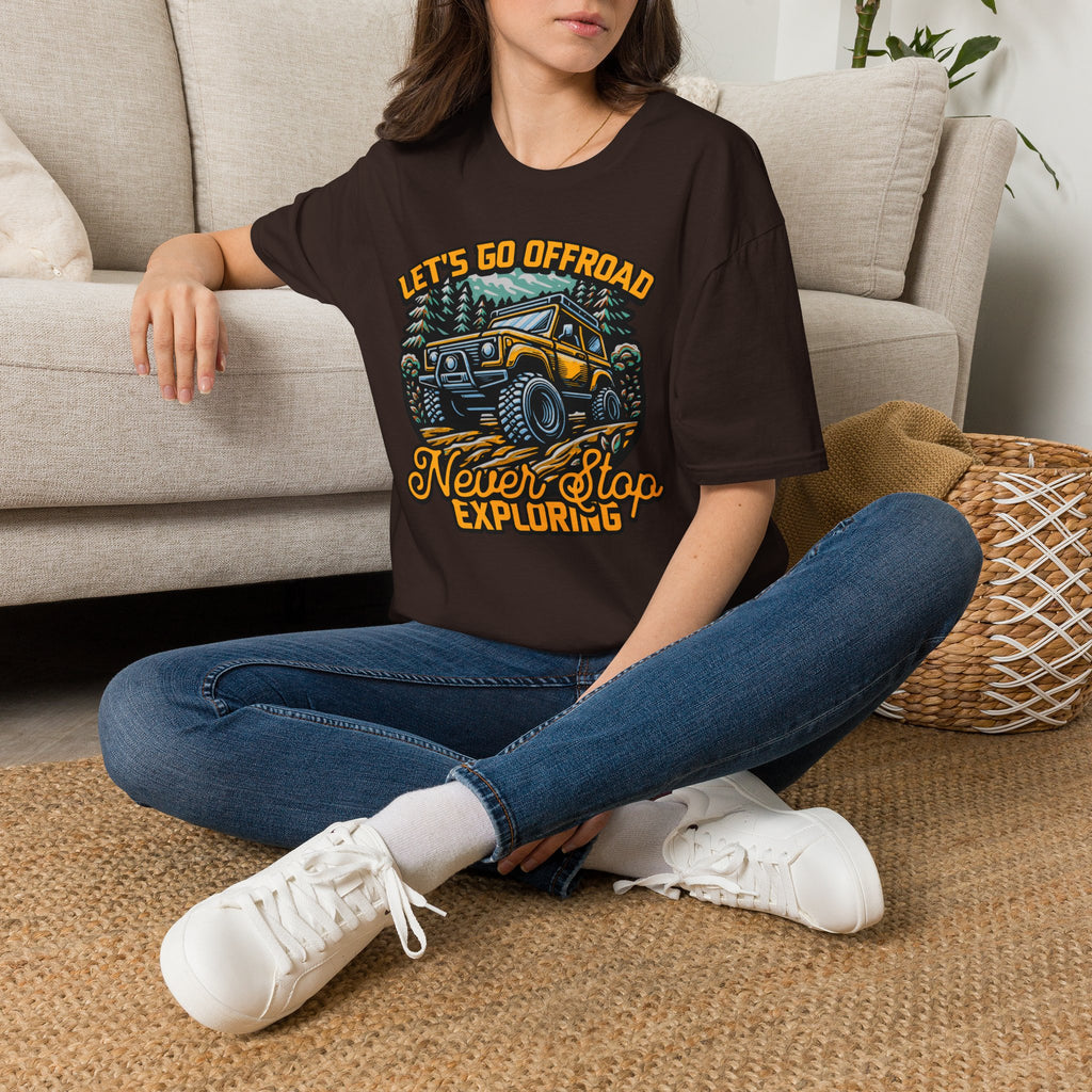 Offroad Adventure T‑Shirt — "Let's Go Offroad" Graphic Tee