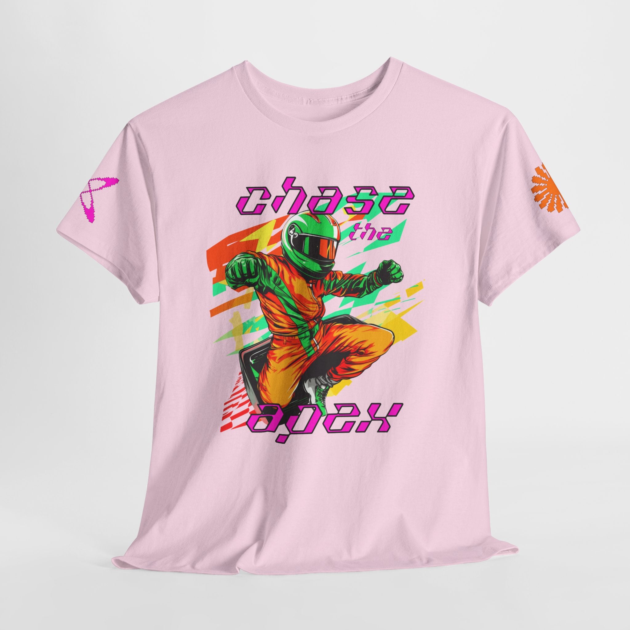 Racing Driver Graphic Tee — "Chase the Apex" Motorsport T‑Shirt