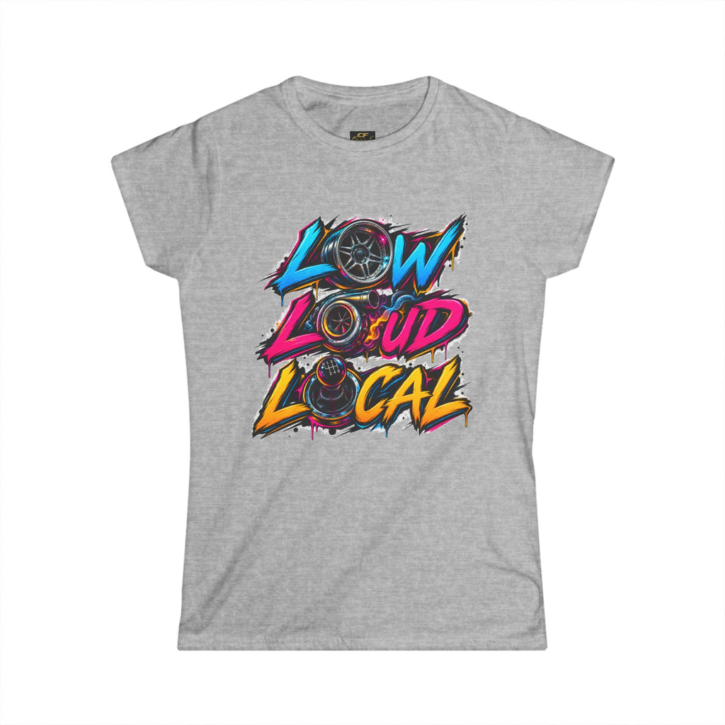 Women's 'Low Loud Local' Tee — Classic Crewneck