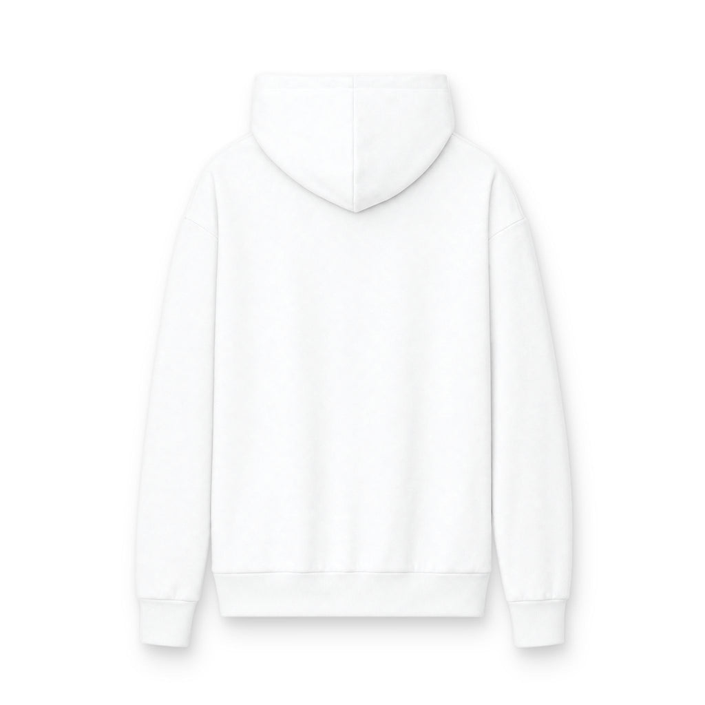 Driven Heavyweight Fleece Hoodie — Motivational Glitter Car-Theme Pullover