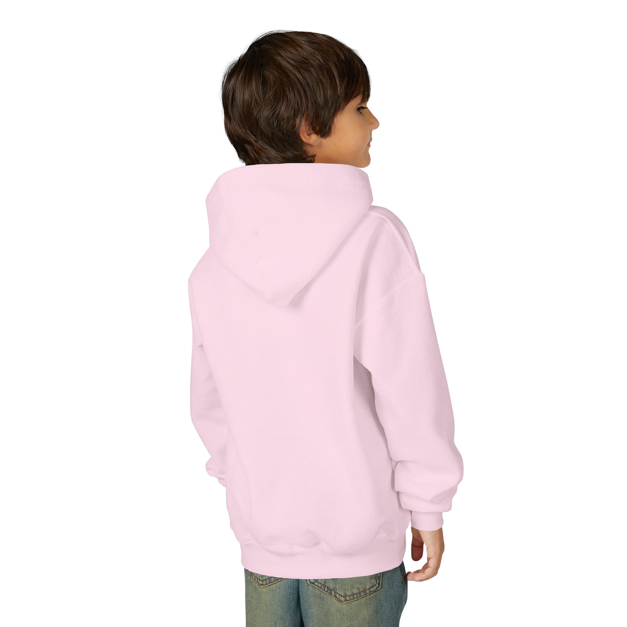 Youth Hoodie - Moose Truck Mountain Adventure Graphic