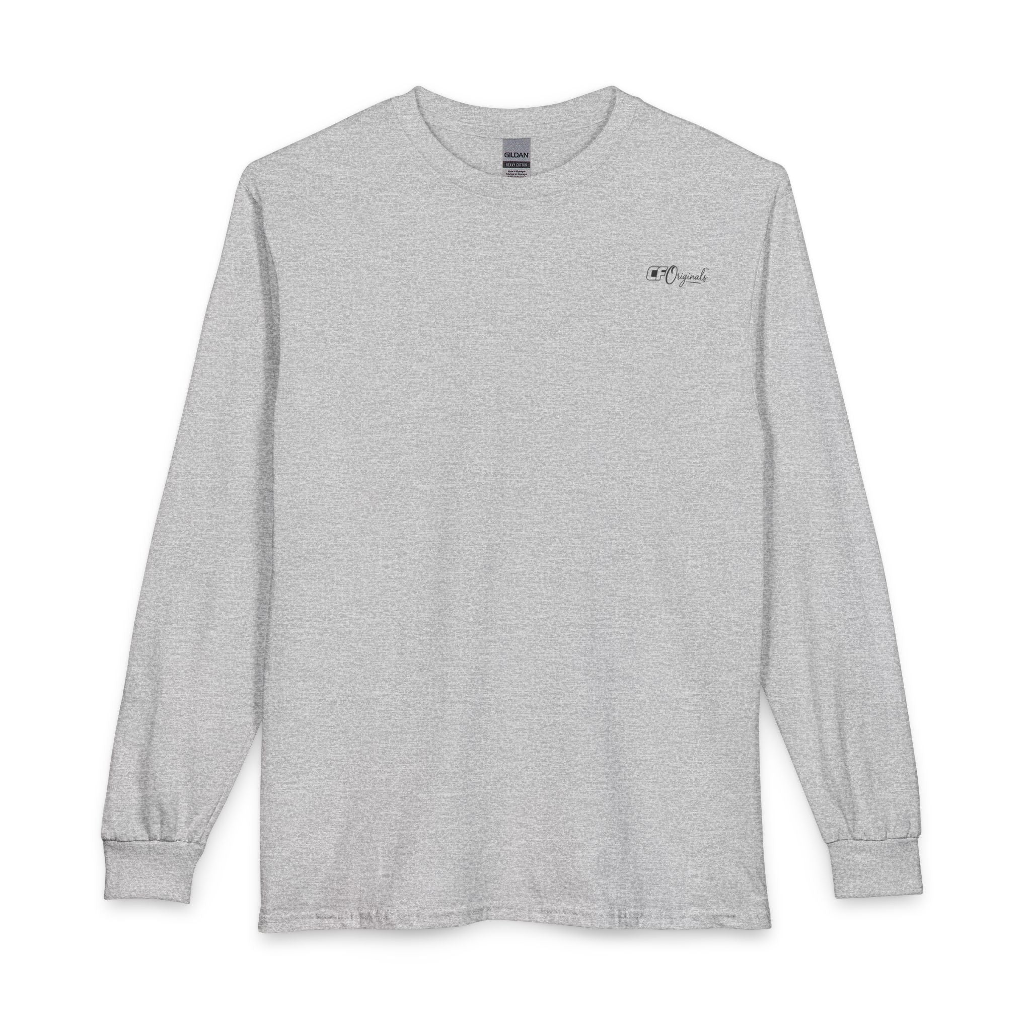 Skull "Don't Look Back" Long Sleeve Tee