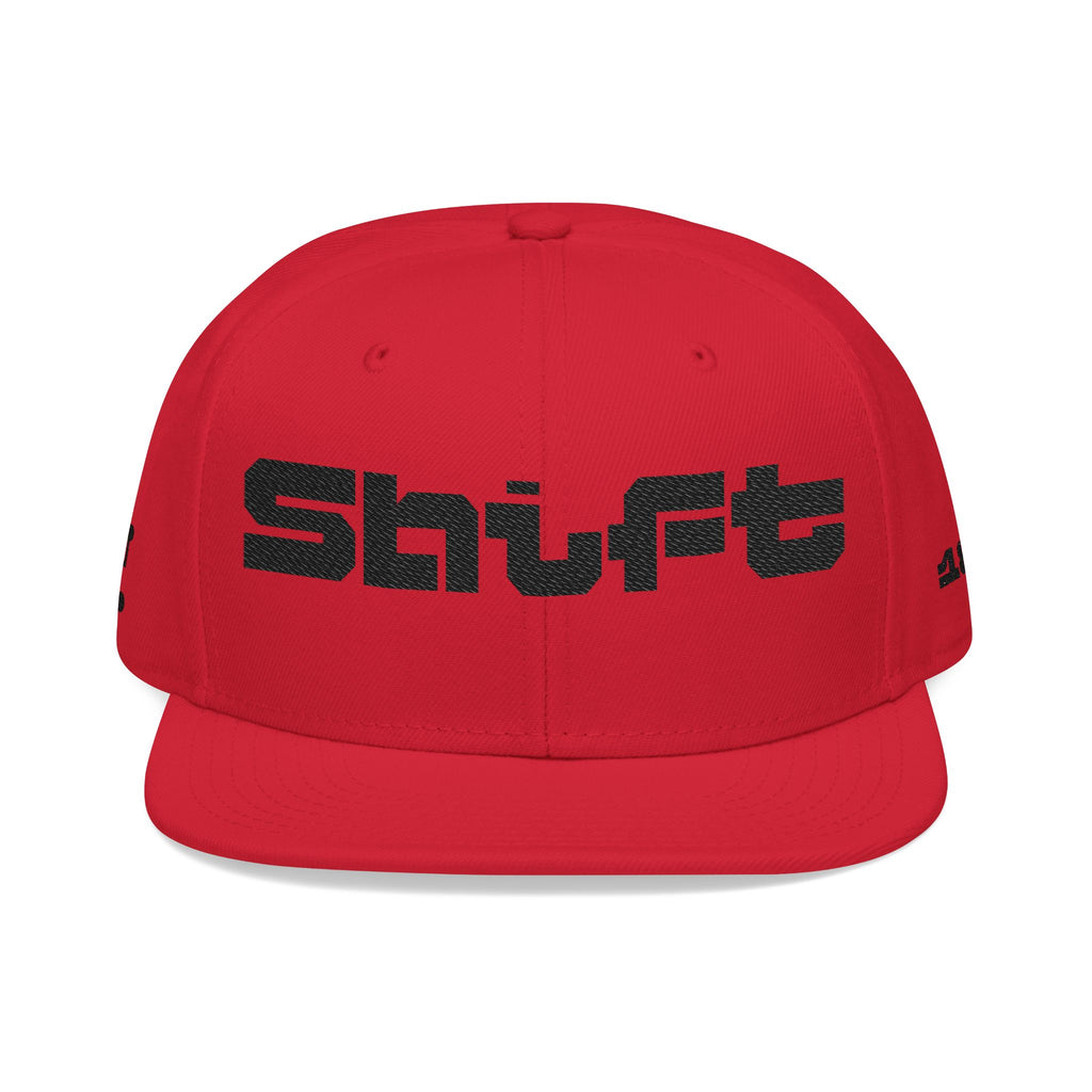 Embroidered 'Shift' Snapback Hat — Motorsport Logos