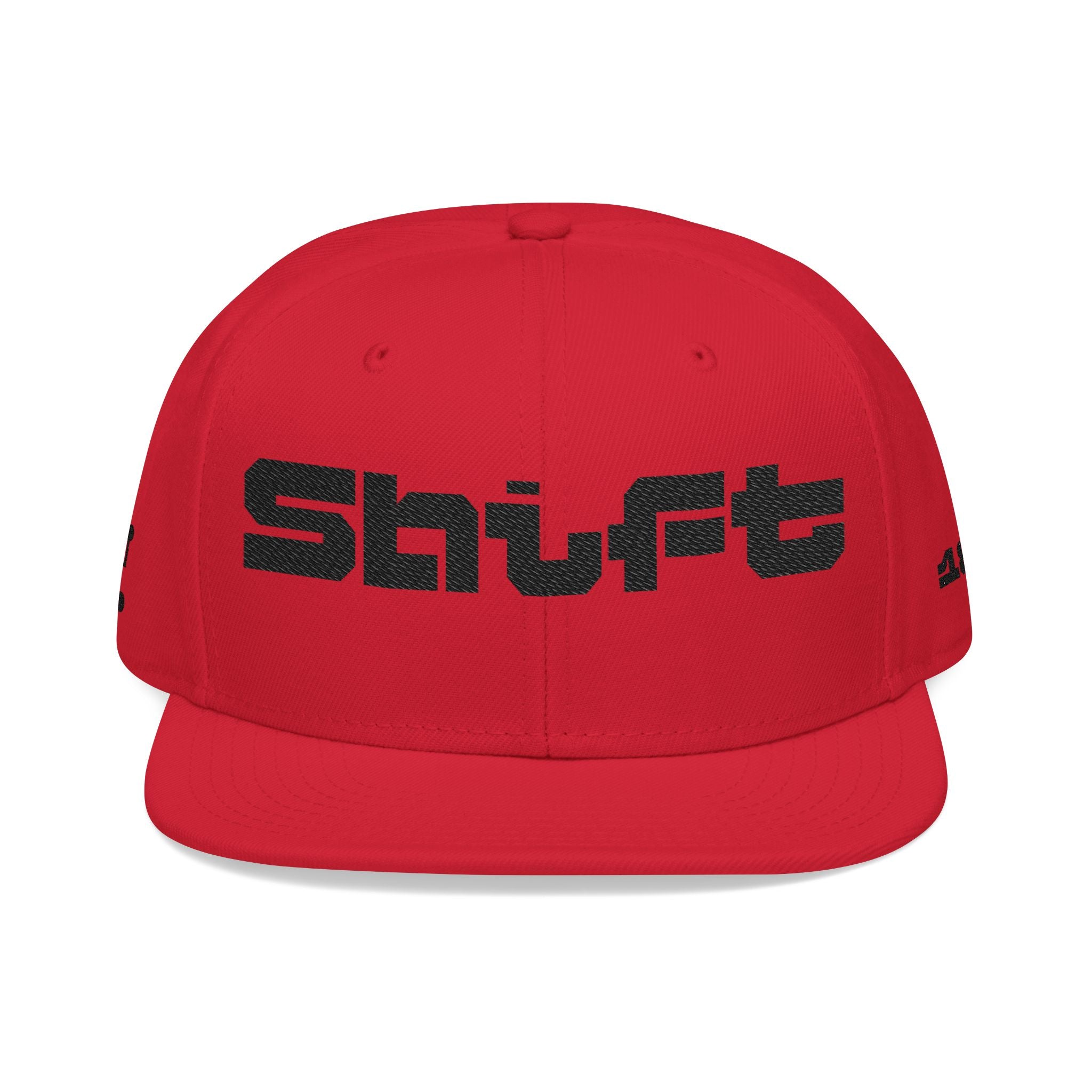 Embroidered 'Shift' Snapback Hat — Motorsport Logos