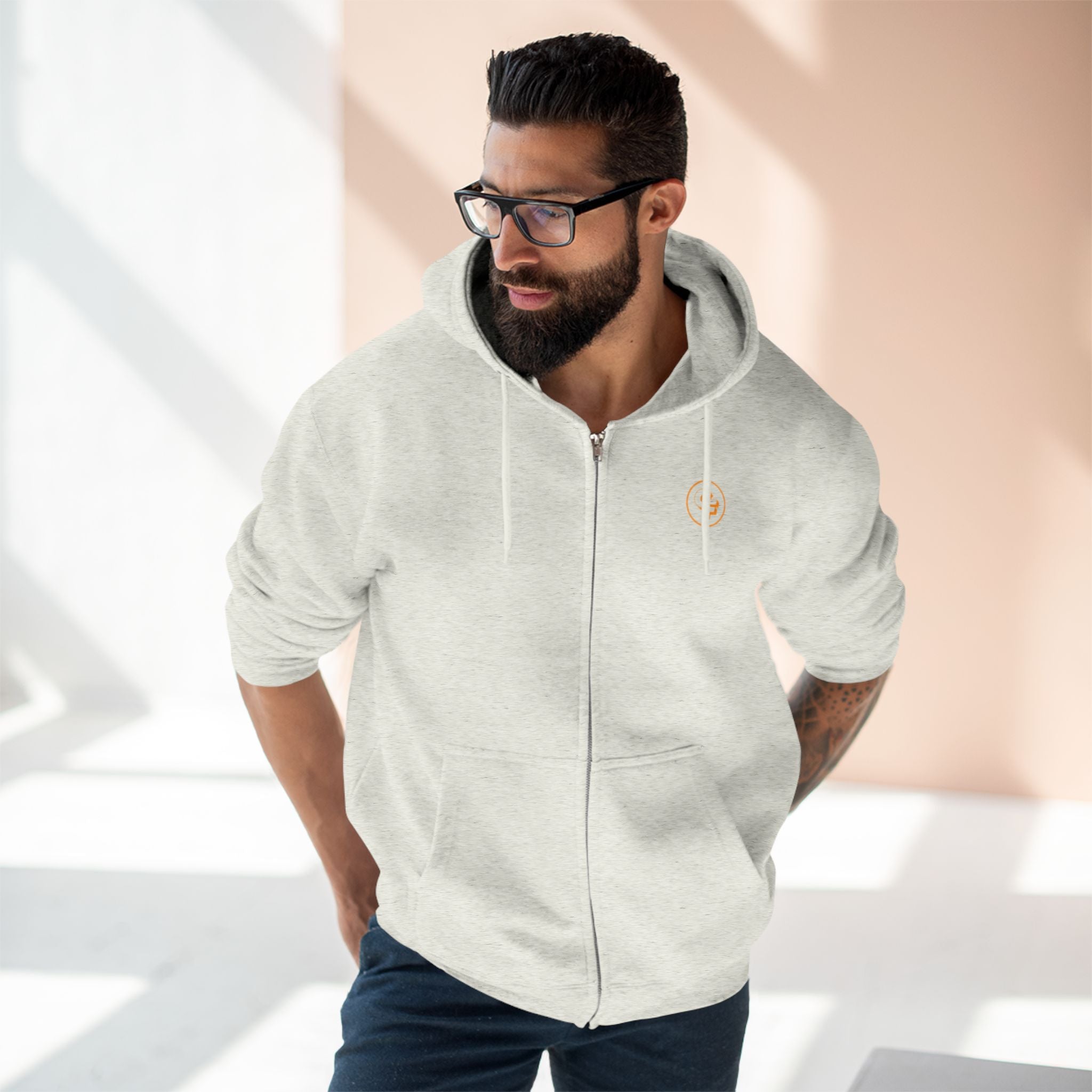 Zip Hoodie — Gas Clutch Shift Racing Zip-Up Hoodie