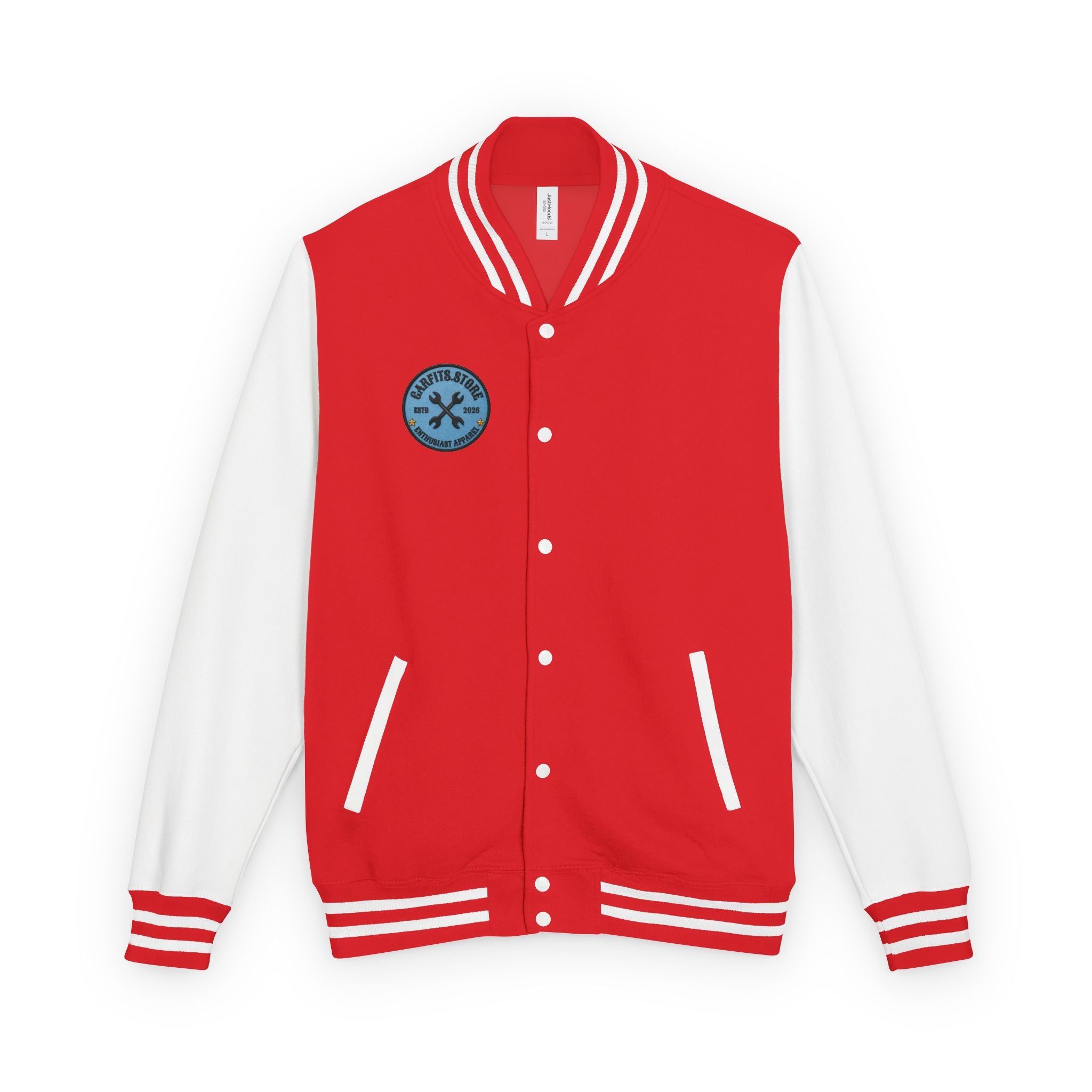 Mane Line Auto Lion Crest Letterman Jacket