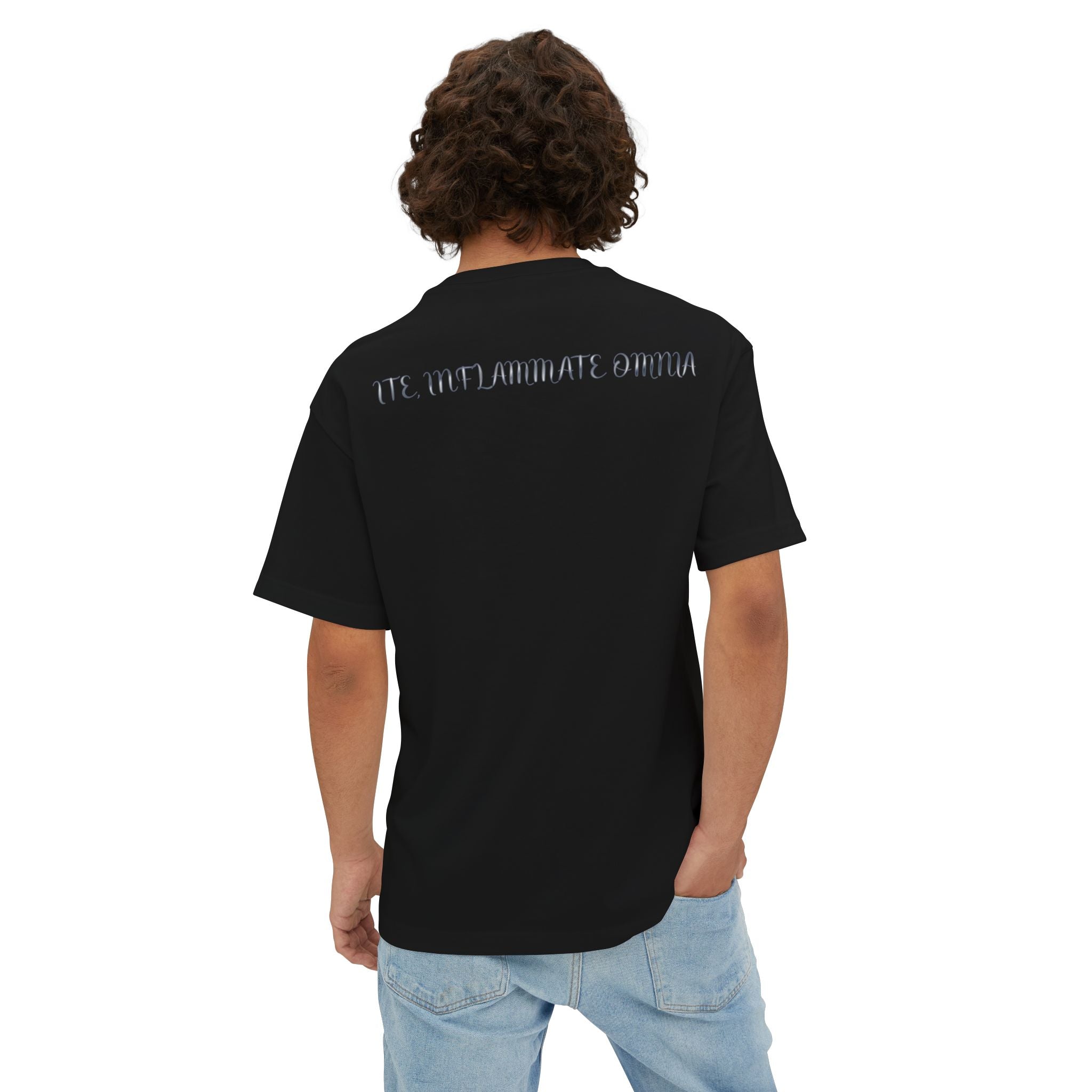 Neon Eye Boxy Tee — Retro Roadside Art Graphic Tee