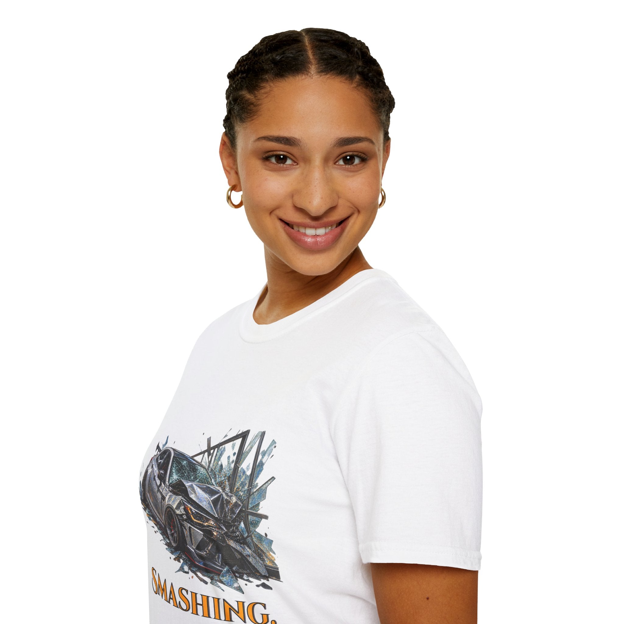 Smashing Sports Car - Graphic Tee