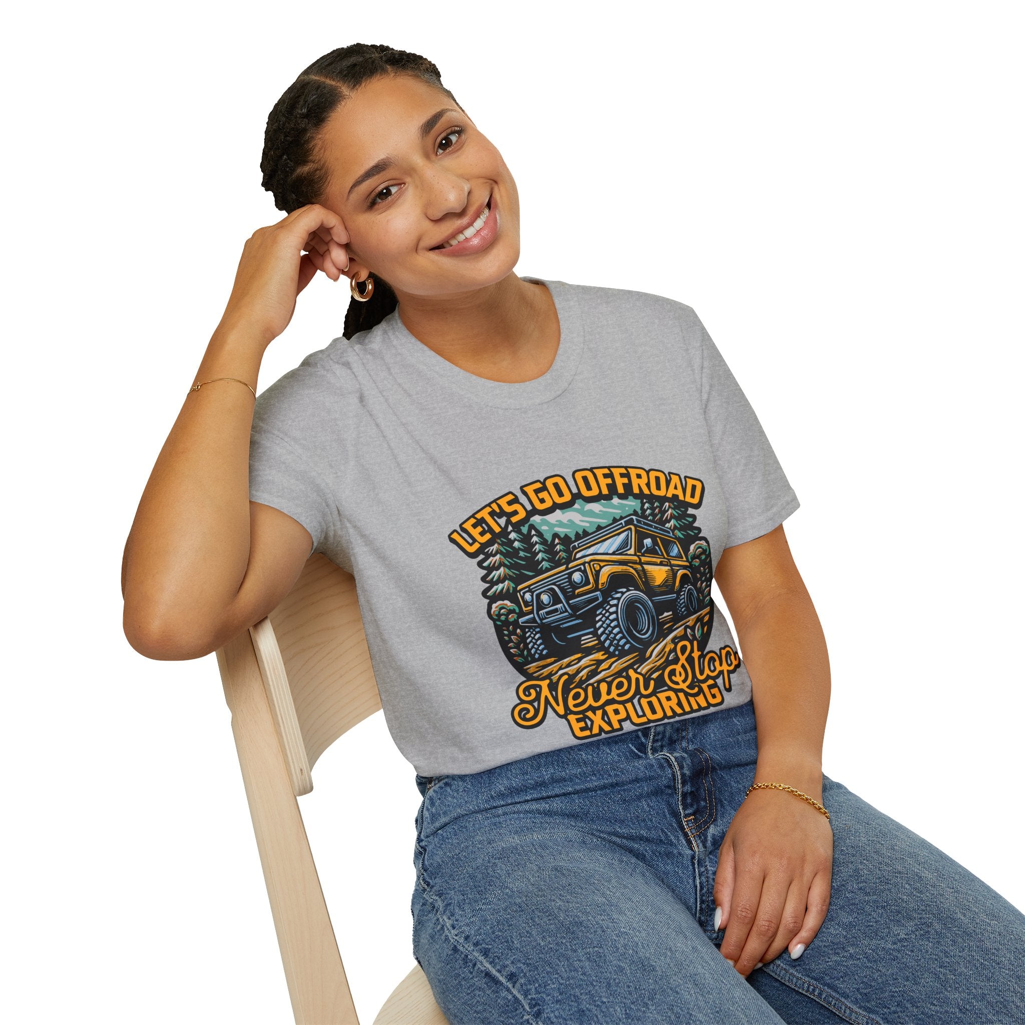 Offroad Adventure T‑Shirt — "Let's Go Offroad" Graphic Tee
