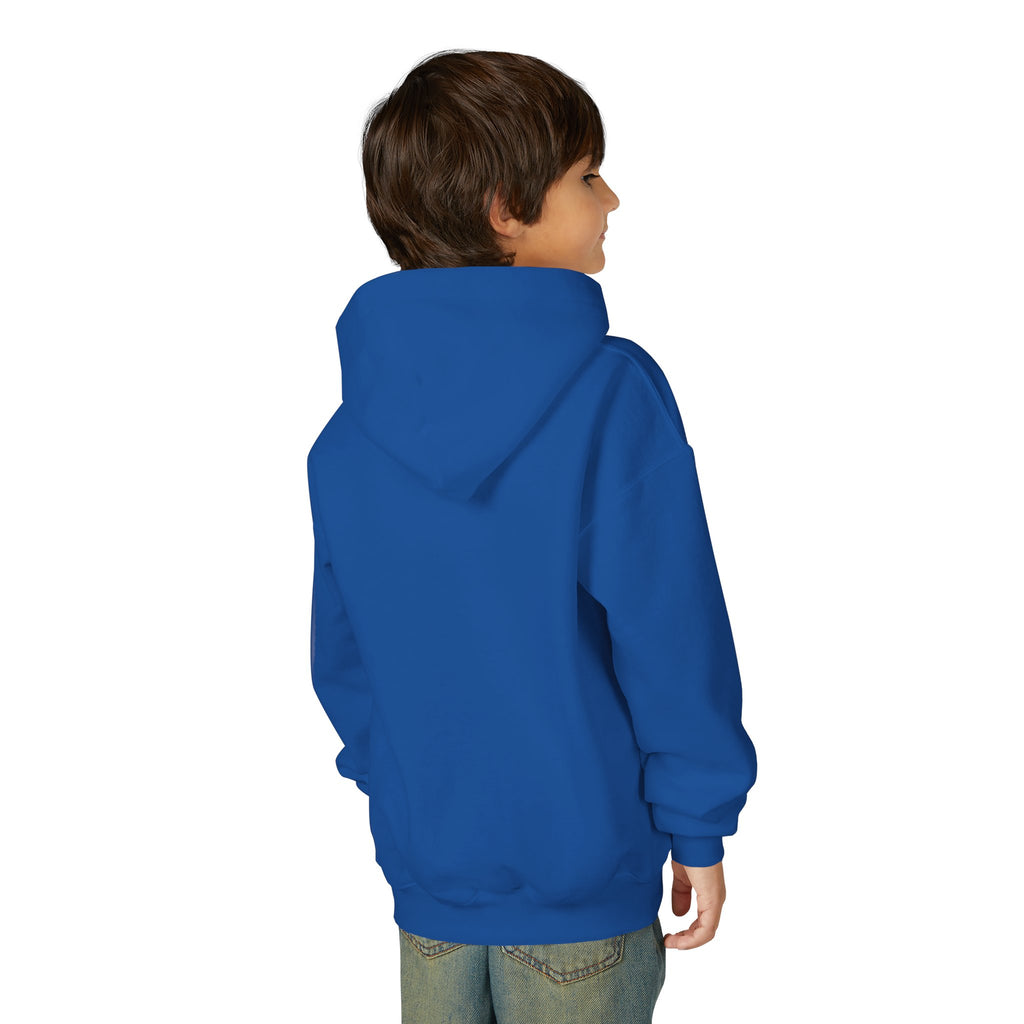 Youth Hoodie - Moose Truck Mountain Adventure Graphic