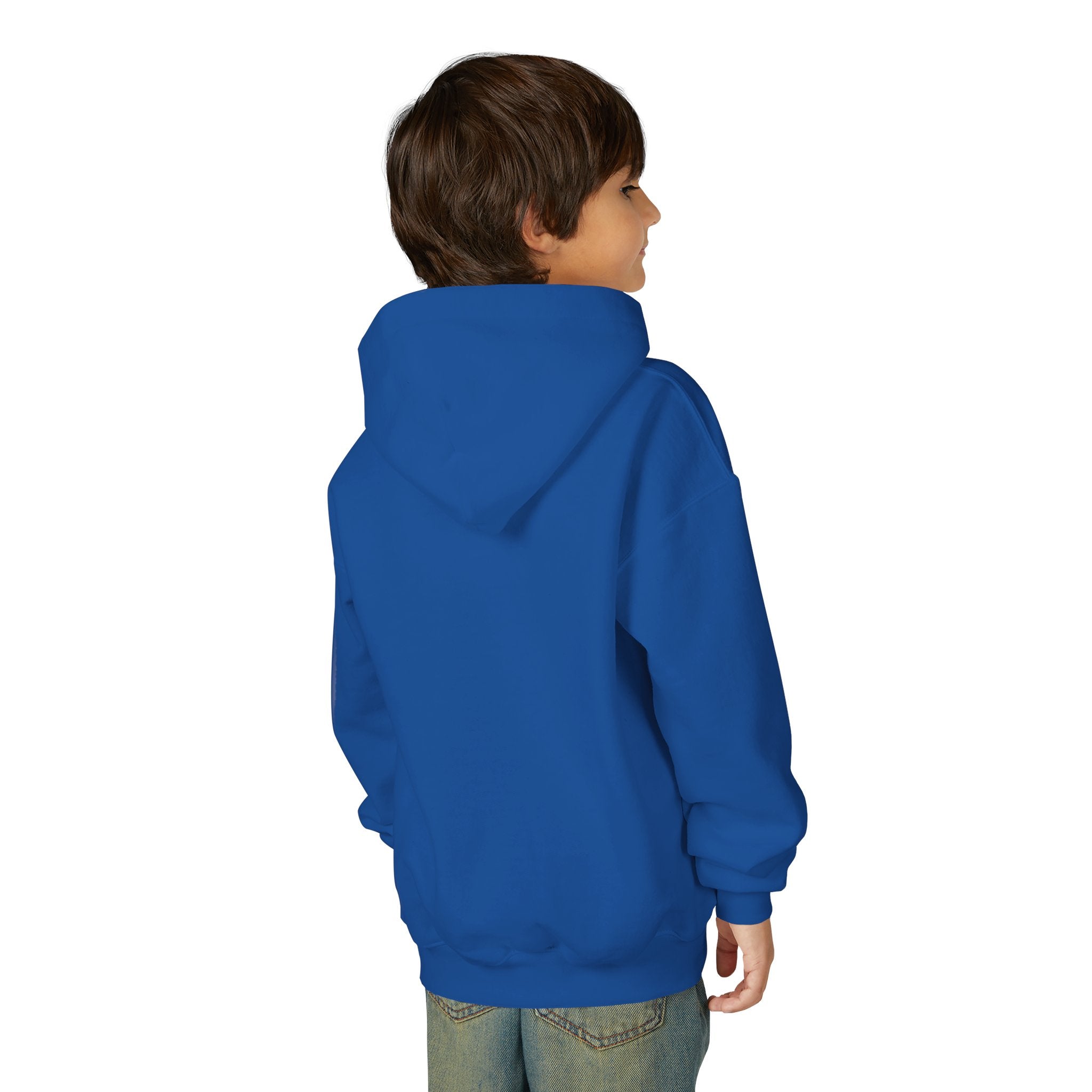 Youth Hoodie - Moose Truck Mountain Adventure Graphic