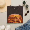 Vintage Racing Pumpkin T-Shirt — Retro Car Grand Prix Halloween Tee