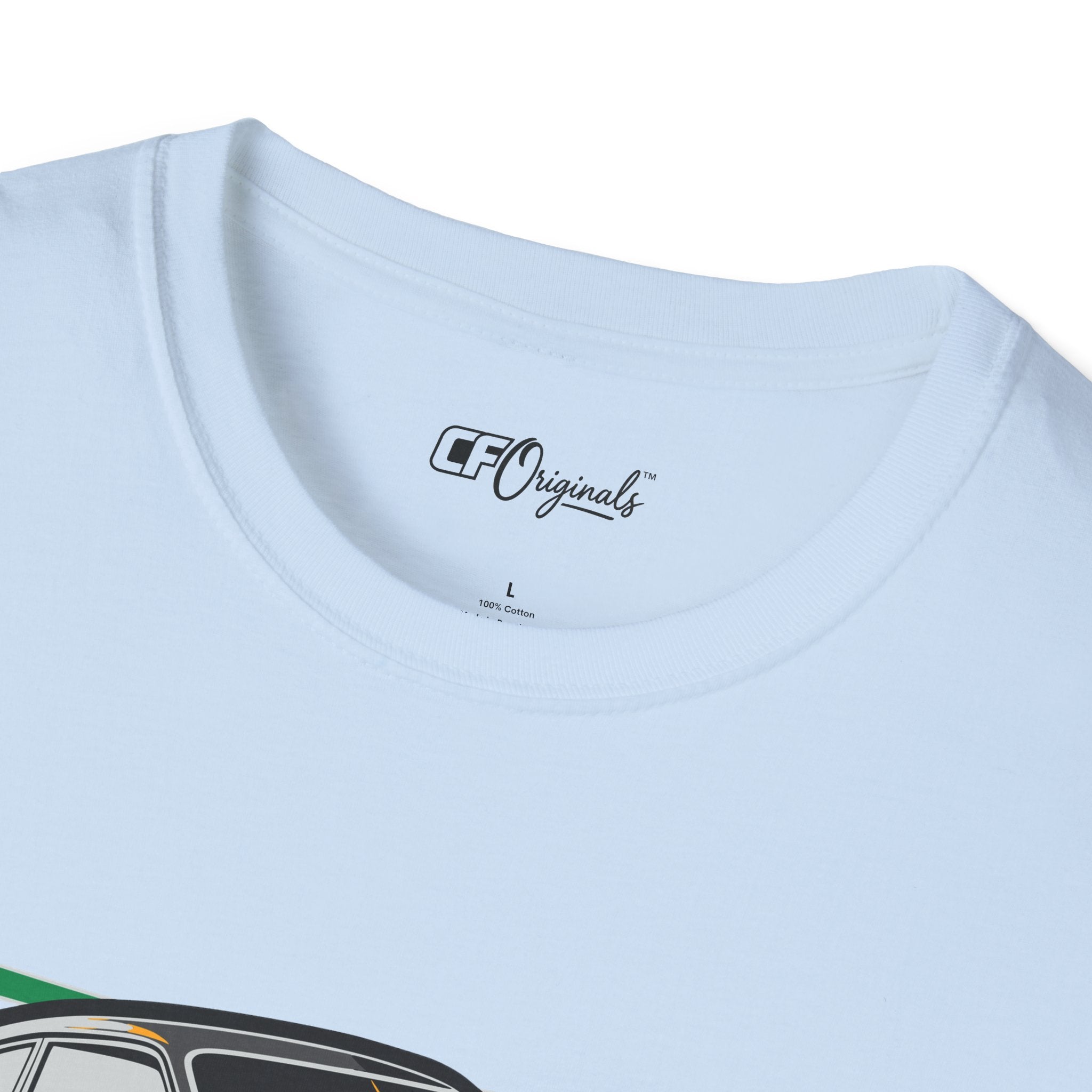 Classic Muscle Car T-Shirt — Retro 'Sleepless' Graphic Tee