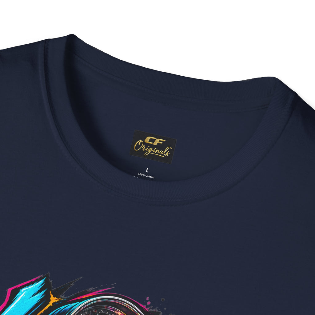 'Low Loud Local' - Neon Car T-Shirt