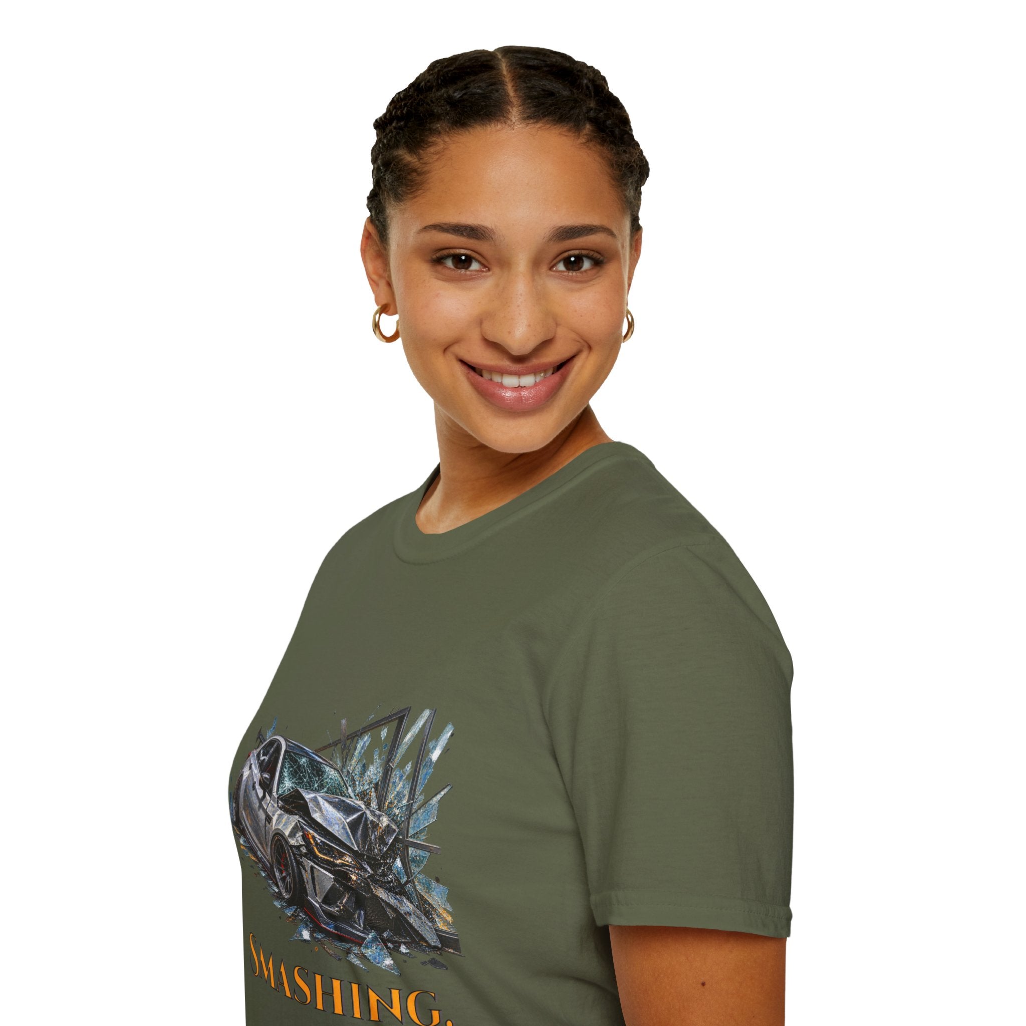 Smashing Sports Car - Graphic Tee