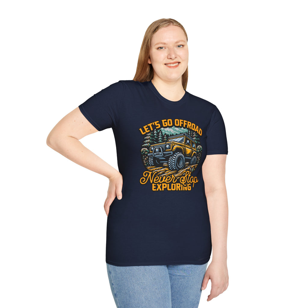 Offroad Adventure T‑Shirt — "Let's Go Offroad" Graphic Tee