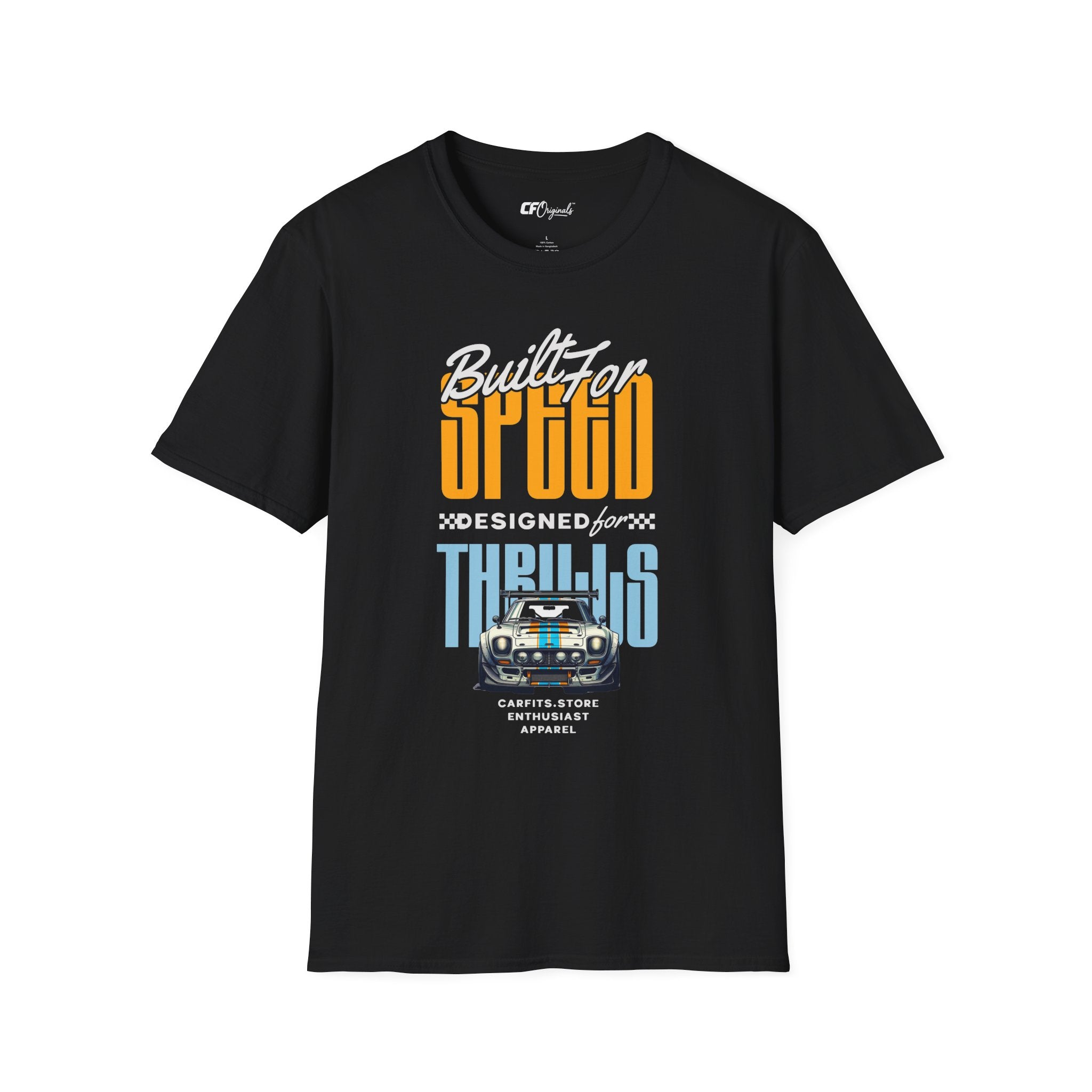 Built for Speed T-Shirt — Racing Car Graphic Tee