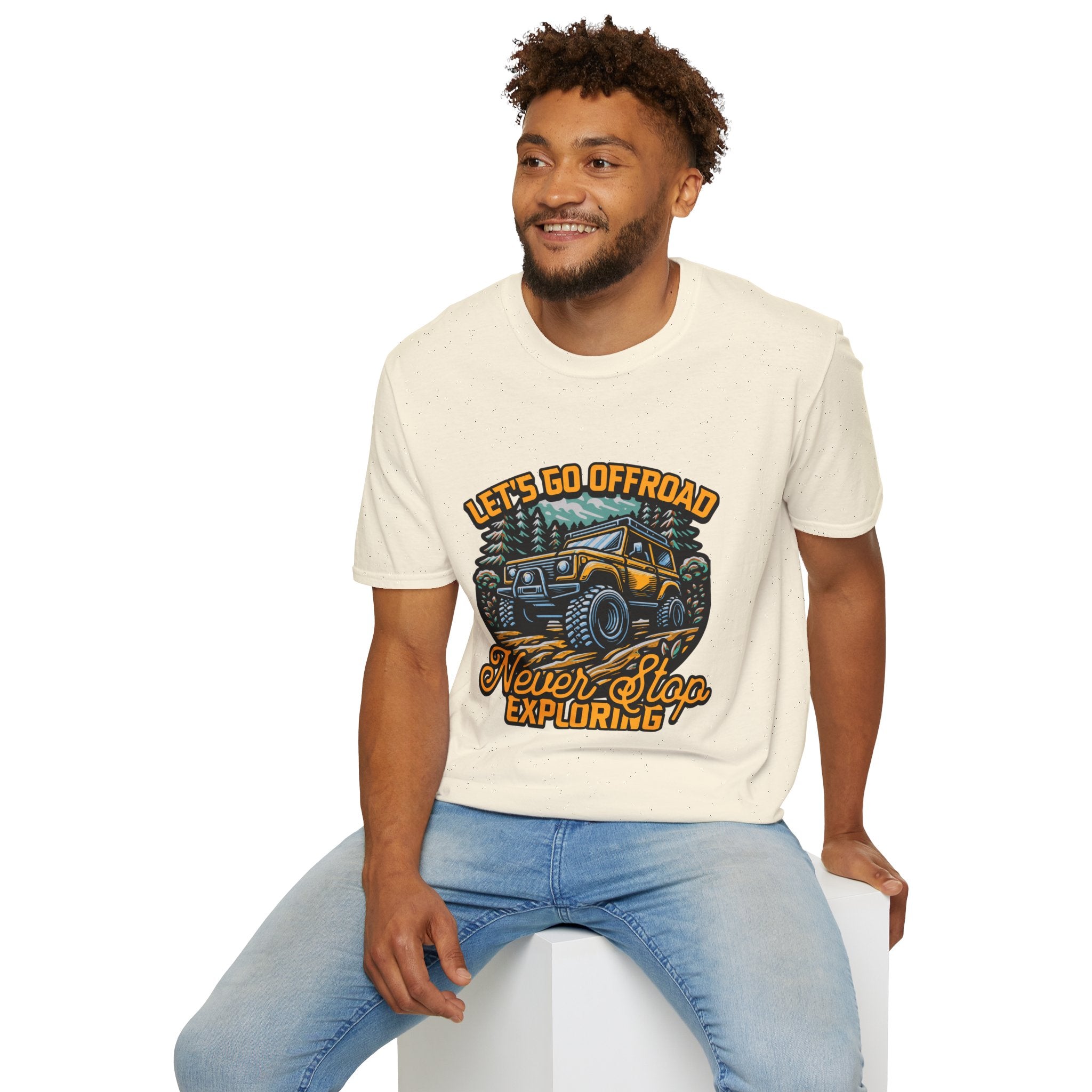 Offroad Adventure T‑Shirt — "Let's Go Offroad" Graphic Tee