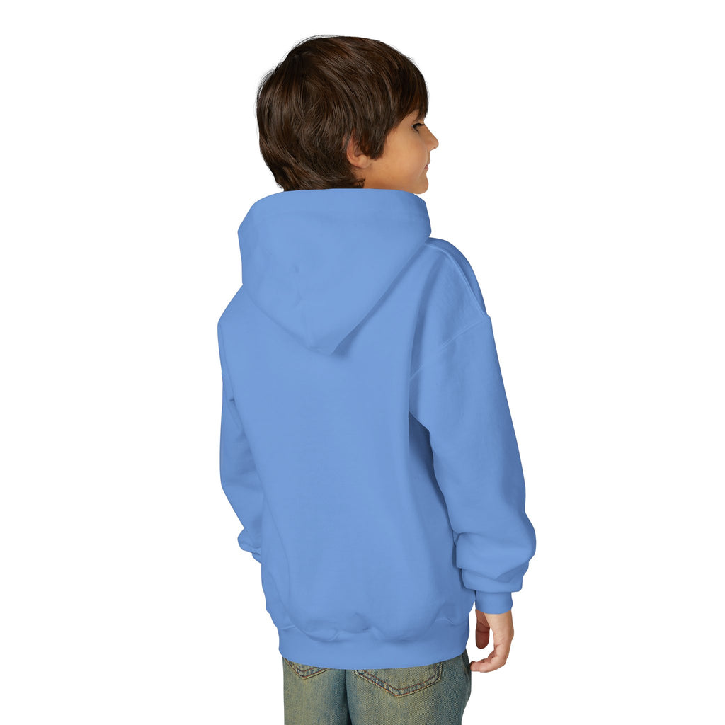 Youth Hoodie - Moose Truck Mountain Adventure Graphic