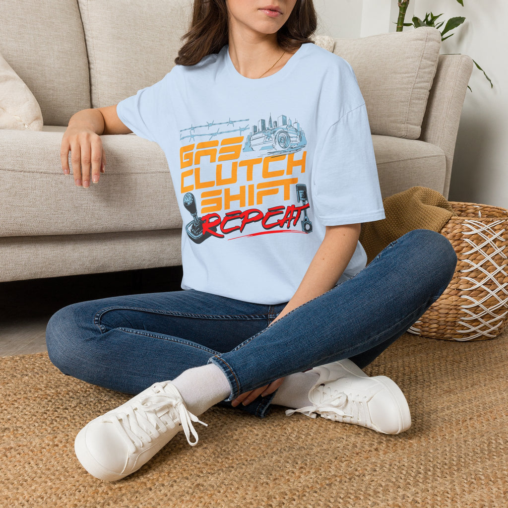Gas Clutch Shift Tee — Racing Graphic T-Shirt