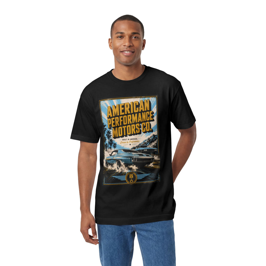 American Performance Motors Co. Tee — Retro Muscle Car Graphic Shirt