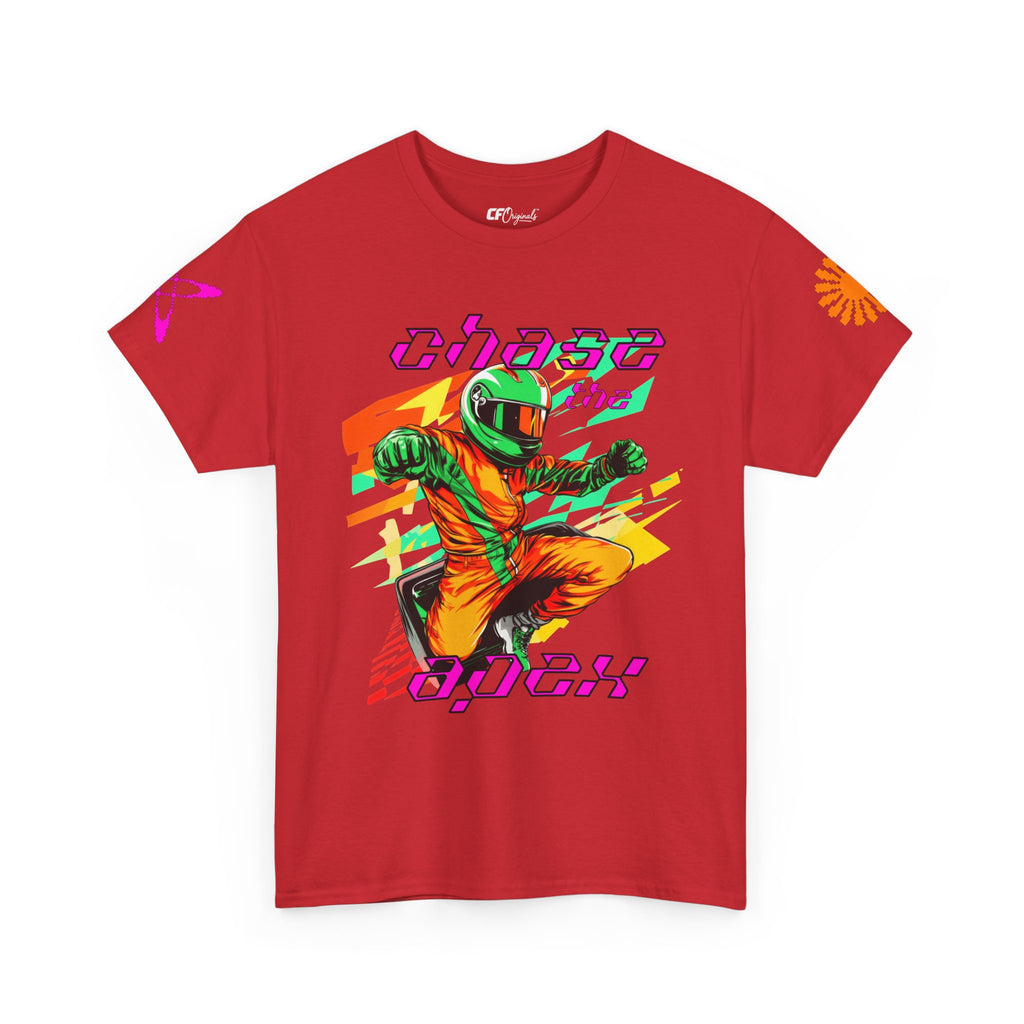Racing Driver Graphic Tee — "Chase the Apex" Motorsport T‑Shirt