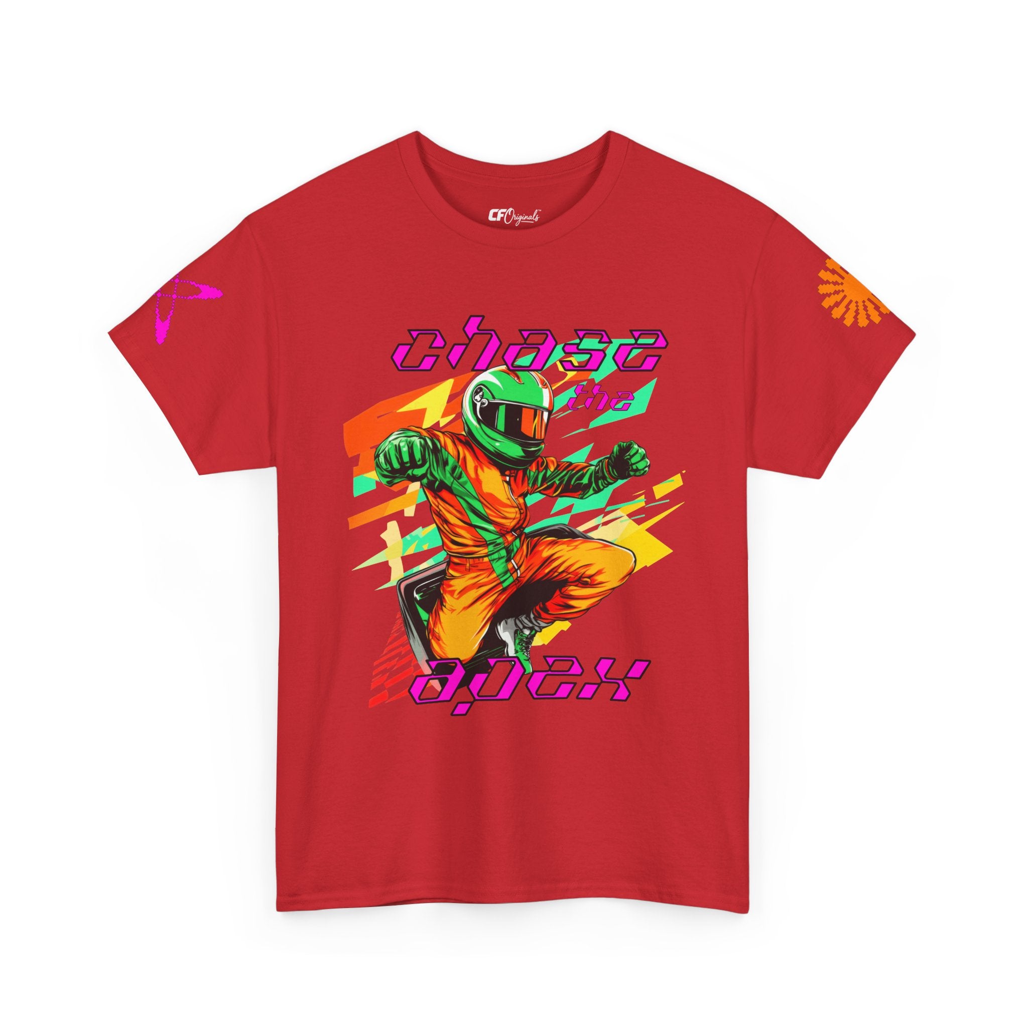 Racing Driver Graphic Tee — "Chase the Apex" Motorsport T‑Shirt