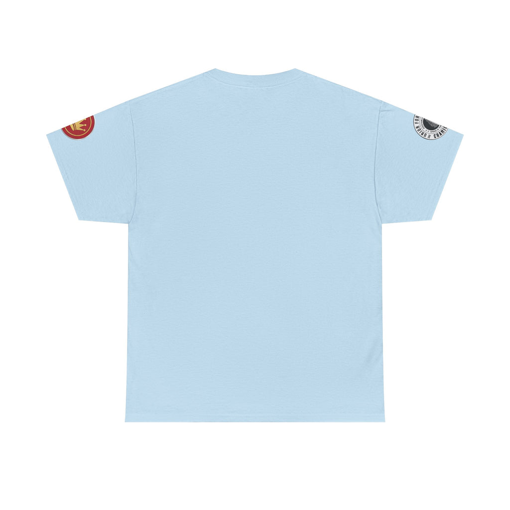 Forest Rally T‑Shirt – 'The Forest Is a Place of Magic' Cross-stitched Style Graphic