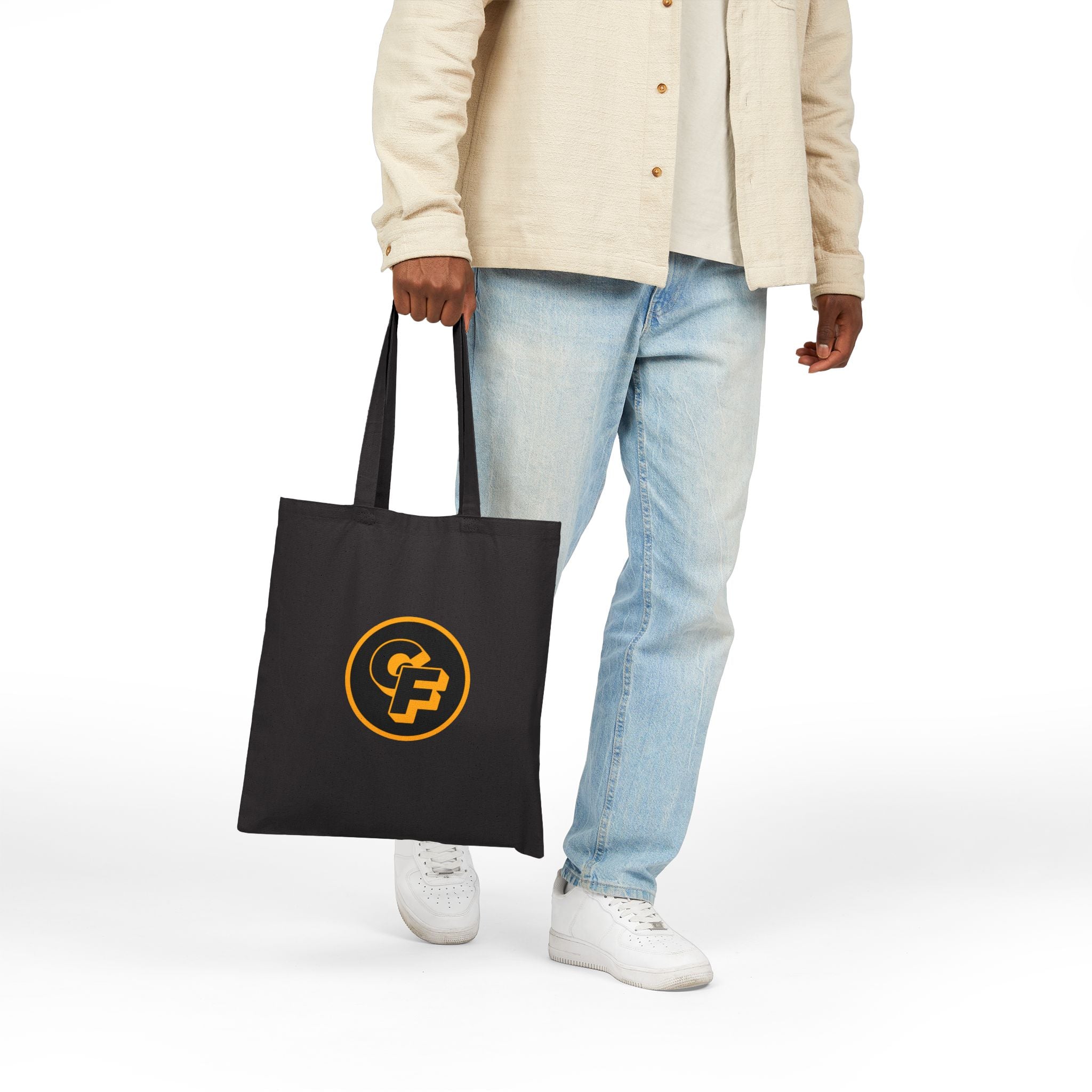 Halloween Vintage Car Tote Bag - "When Every Day is Halloween" Cotton Canvas Tote