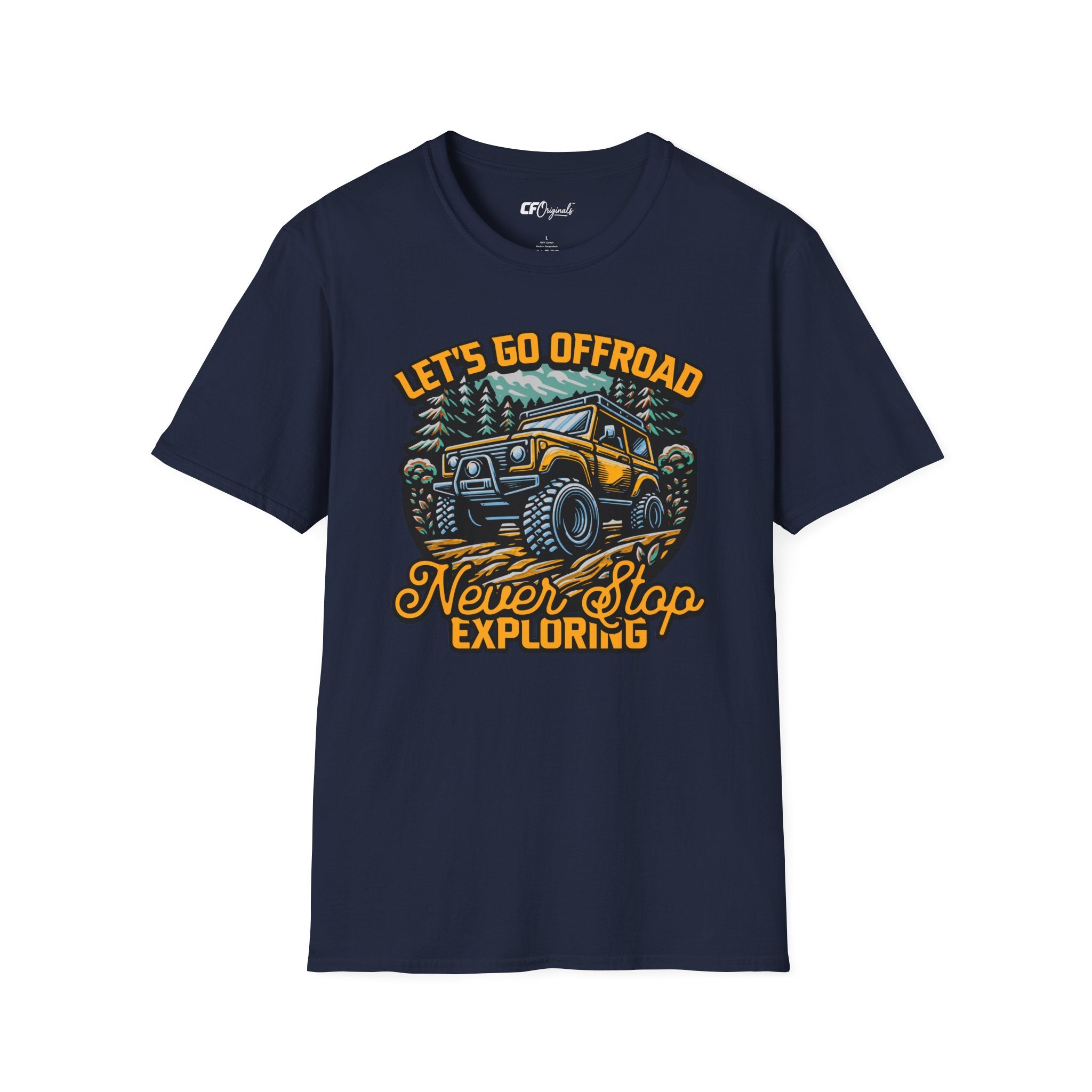 Offroad Adventure T‑Shirt — "Let's Go Offroad" Graphic Tee