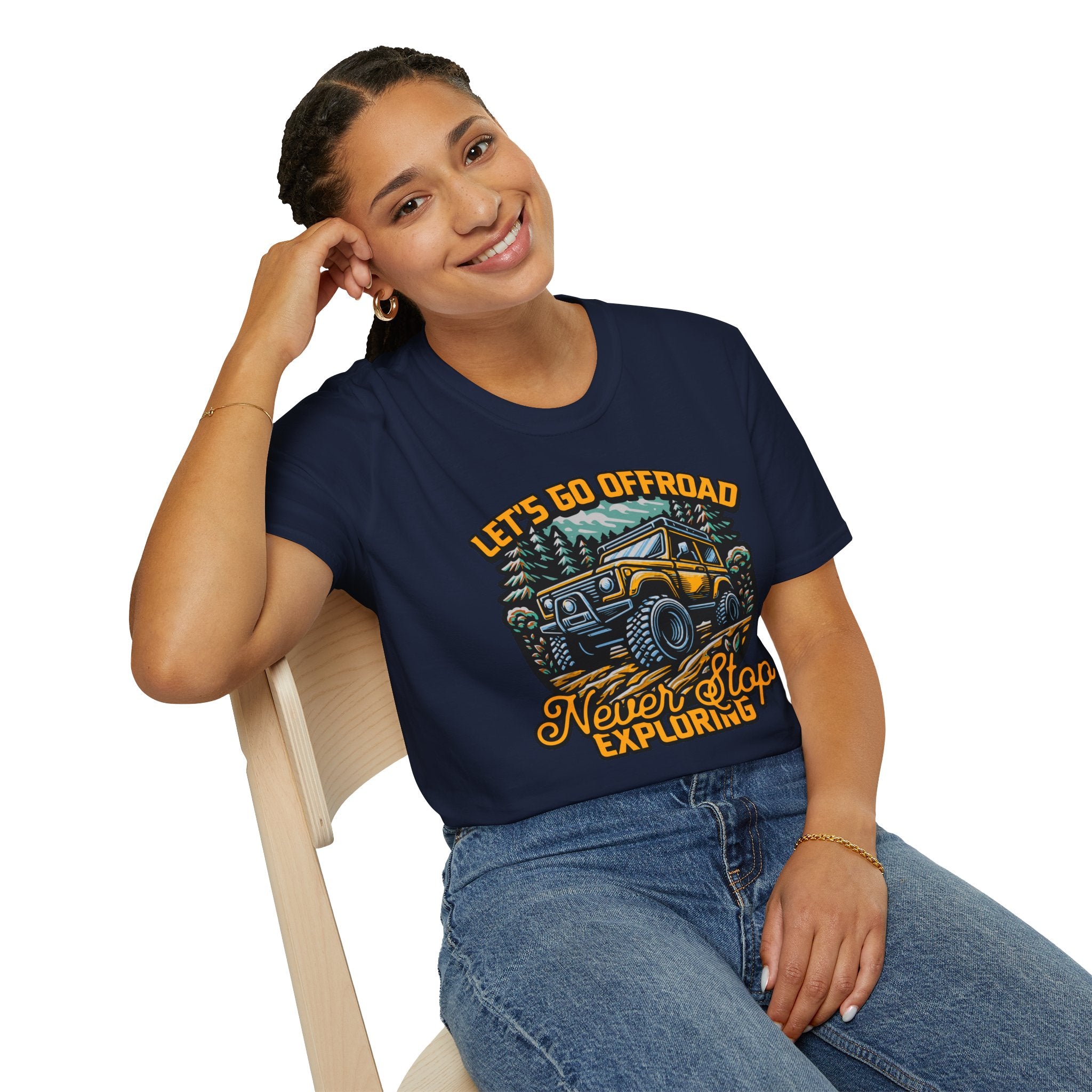 Offroad Adventure T‑Shirt — "Let's Go Offroad" Graphic Tee