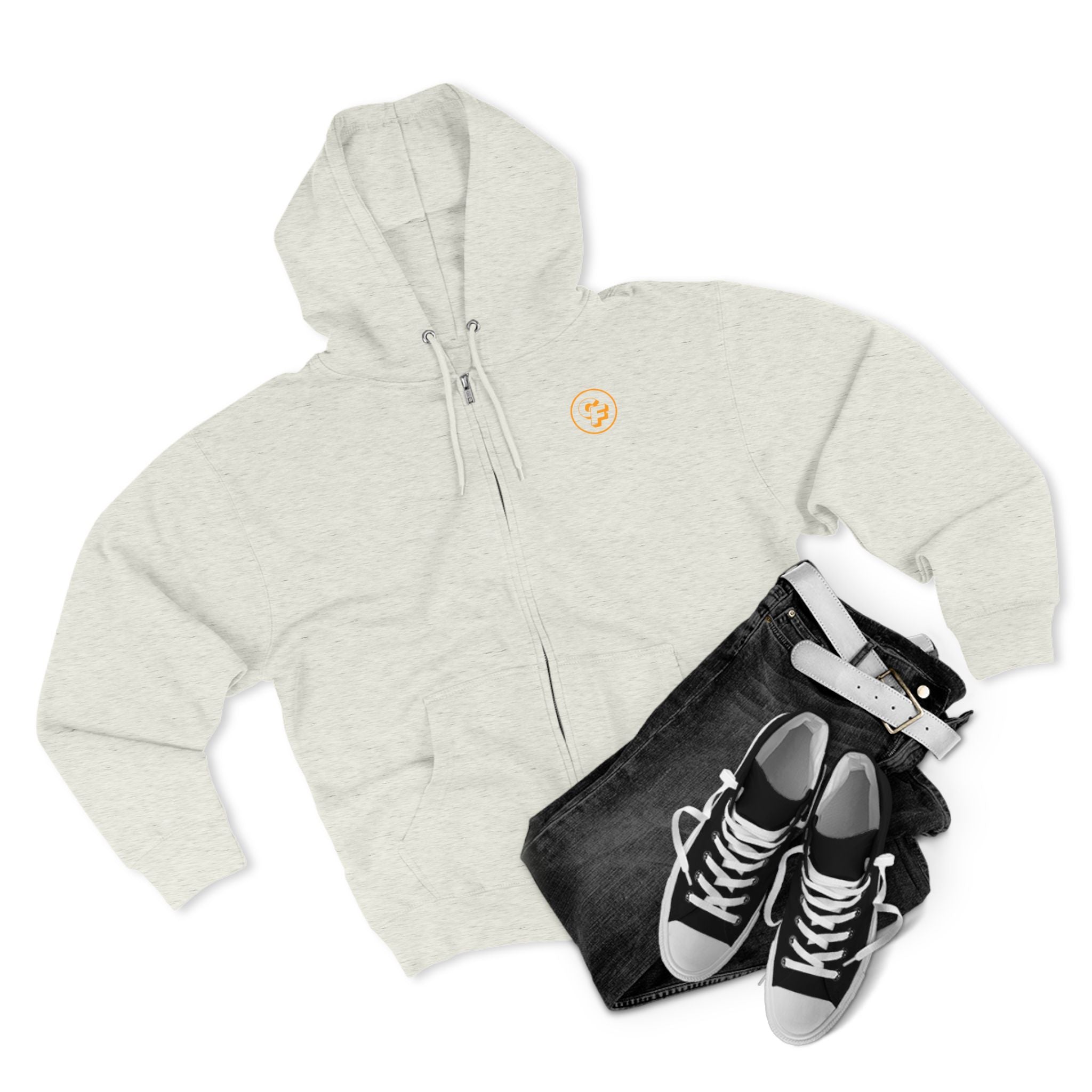 Zip Hoodie — Gas Clutch Shift Racing Zip-Up Hoodie