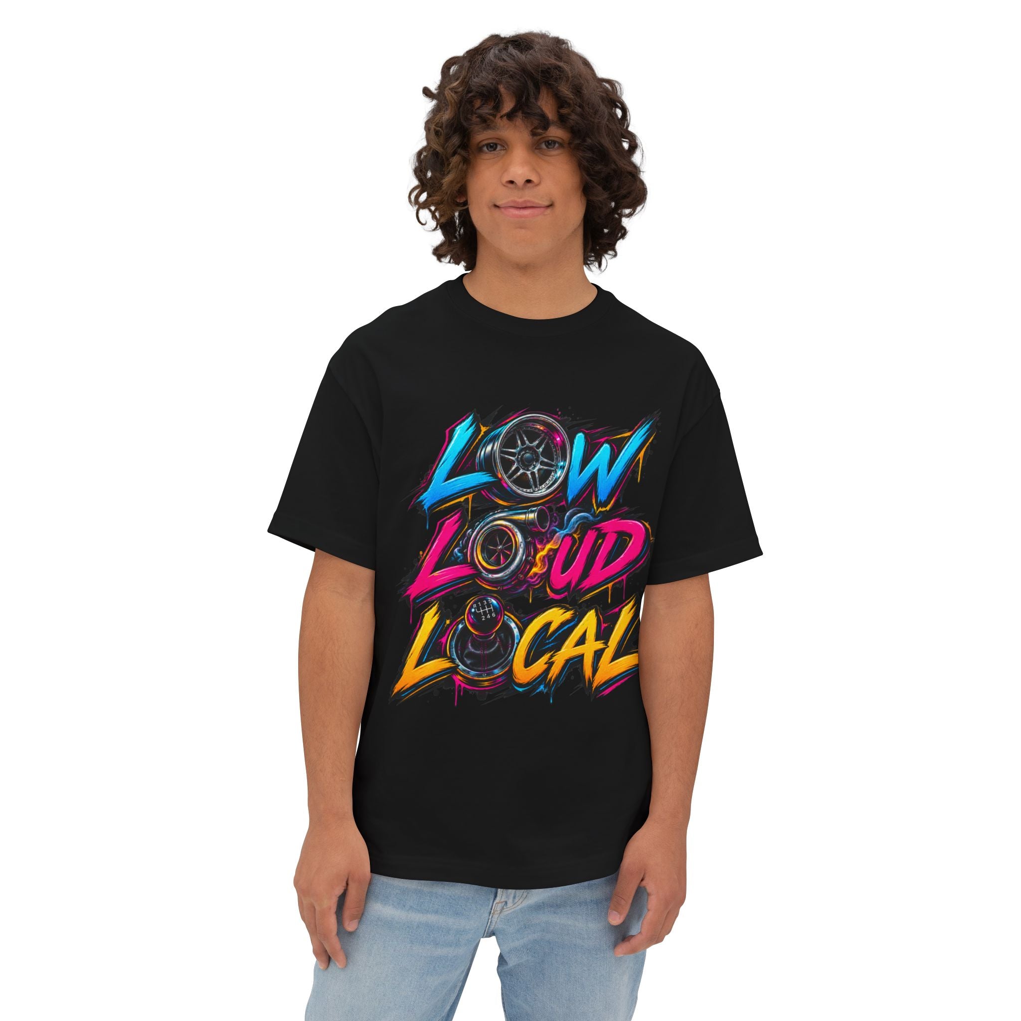 'Low Loud Local' - Car Culture Tee