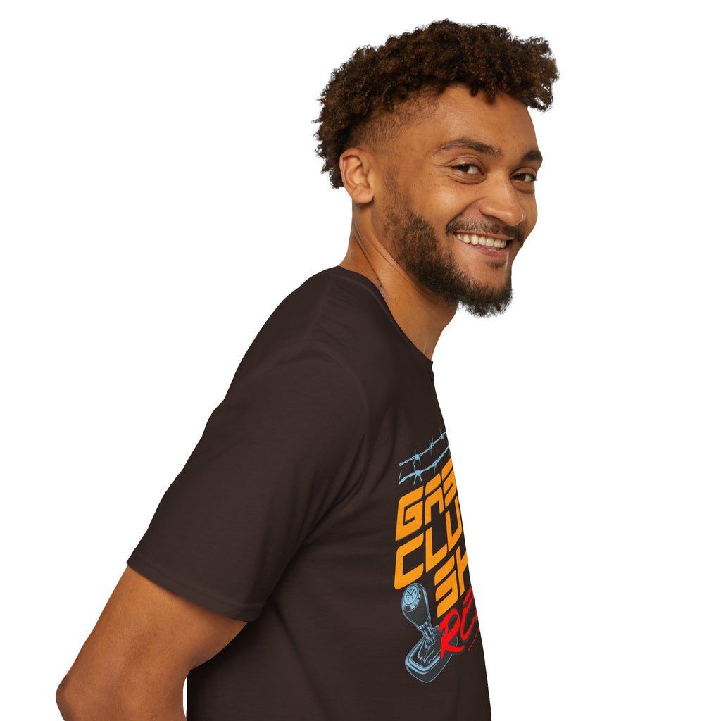 Gas Clutch Shift Tee — Racing Graphic T-Shirt