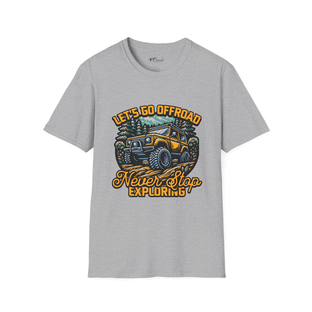 Offroad Adventure T‑Shirt — "Let's Go Offroad" Graphic Tee