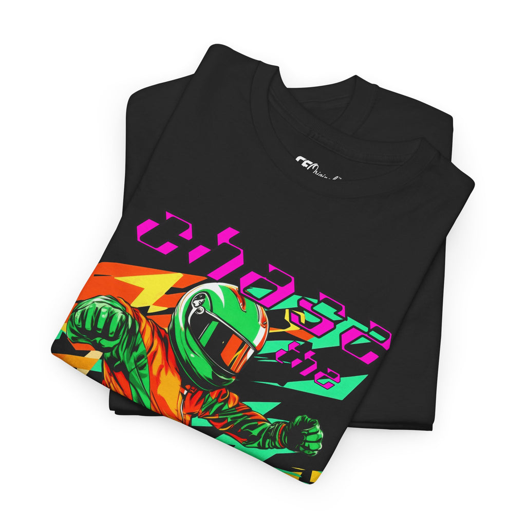 Racing Driver Graphic Tee — "Chase the Apex" Motorsport T‑Shirt