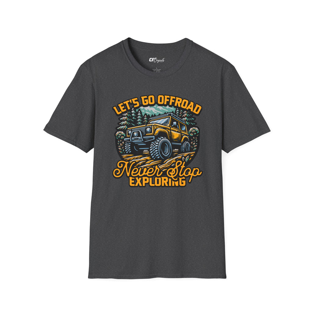 Offroad Adventure T‑Shirt — "Let's Go Offroad" Graphic Tee