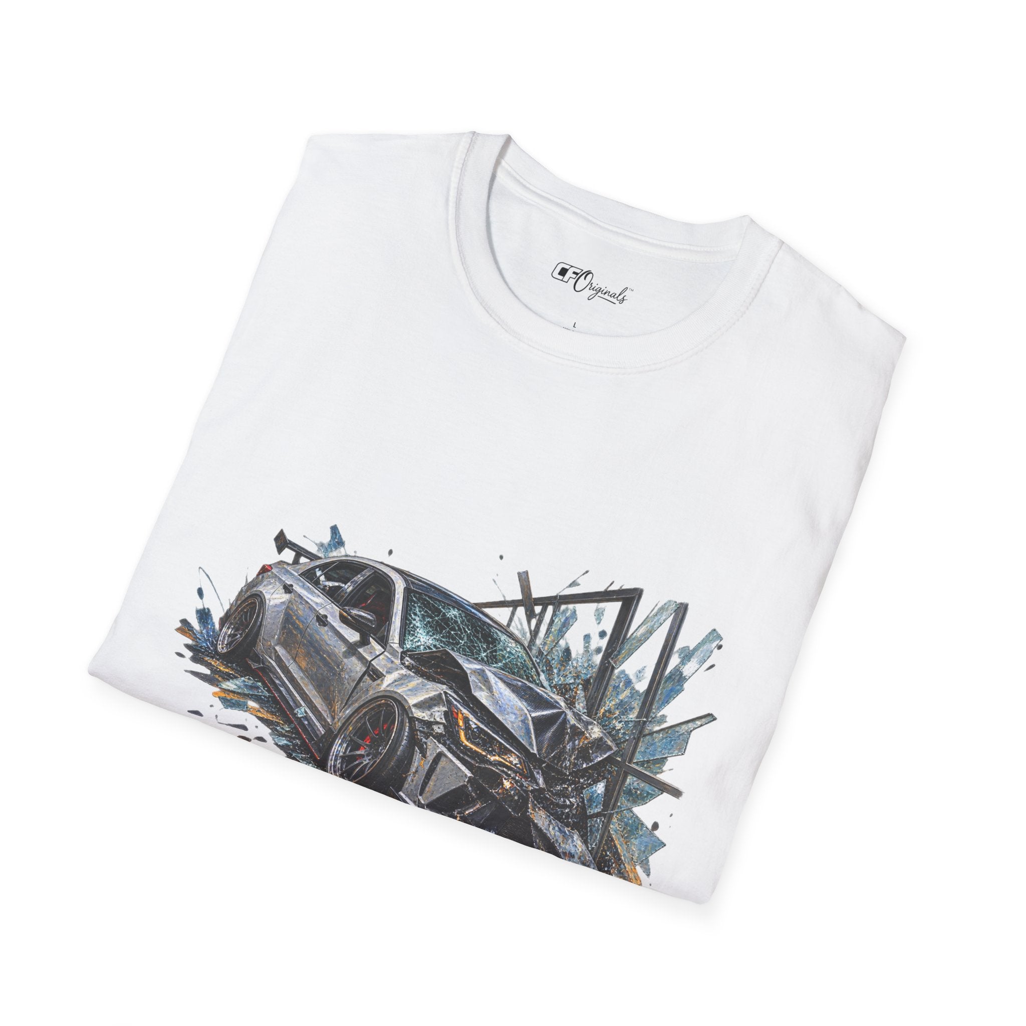 Smashing Sports Car - Graphic Tee