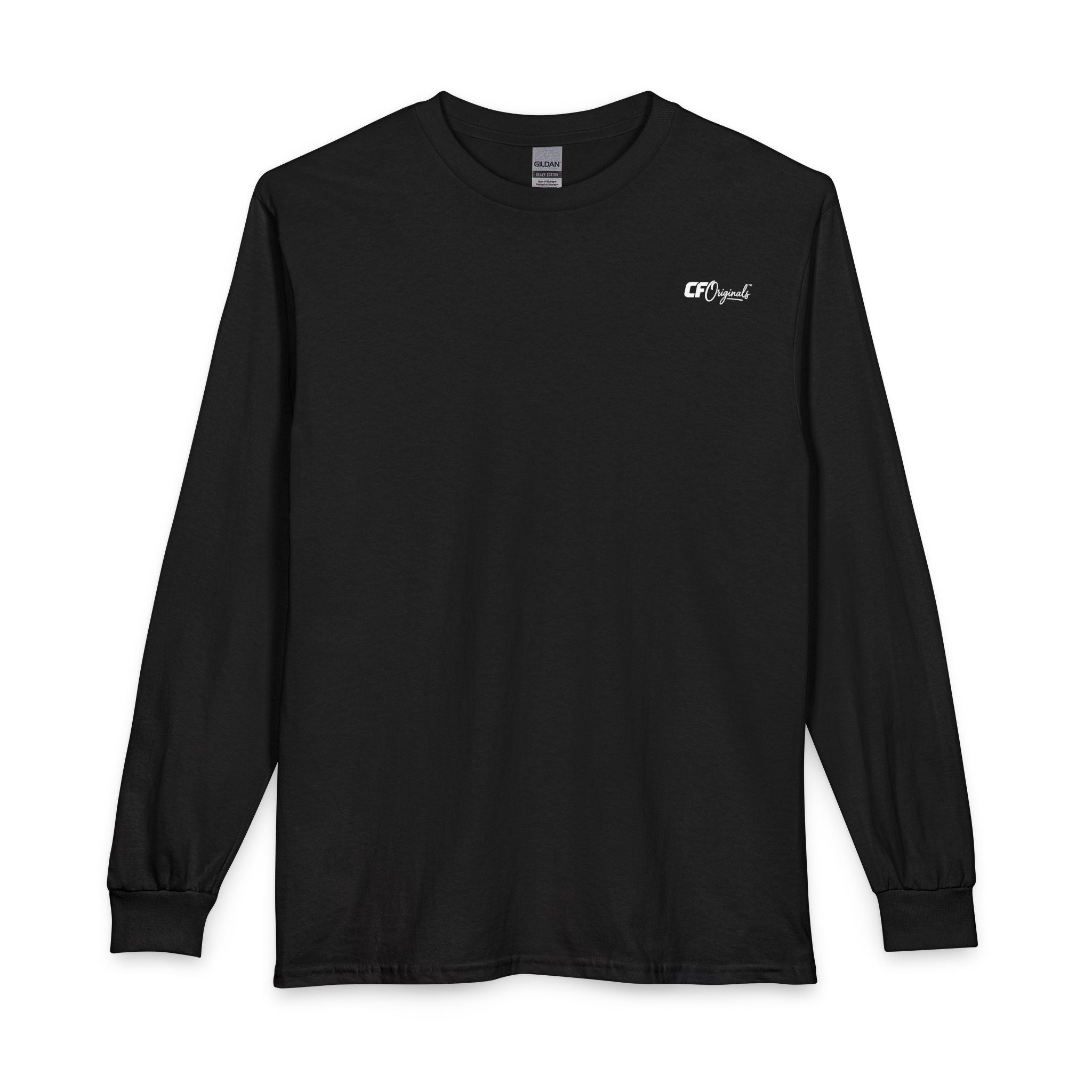 Skull "Don't Look Back" Long Sleeve Tee