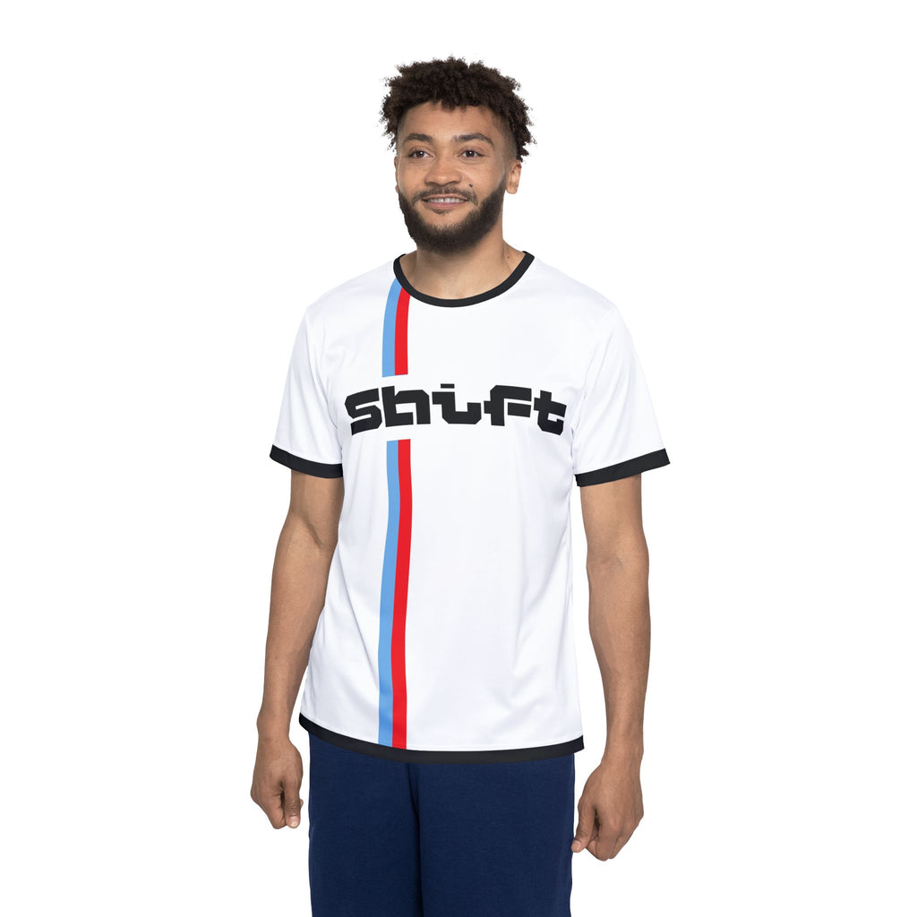 Shift Racing Jersey — Retro Motorsport Tee with '26 ESTD' Back