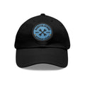 Mechanic Logo Dad Hat — Leather Patch Cap