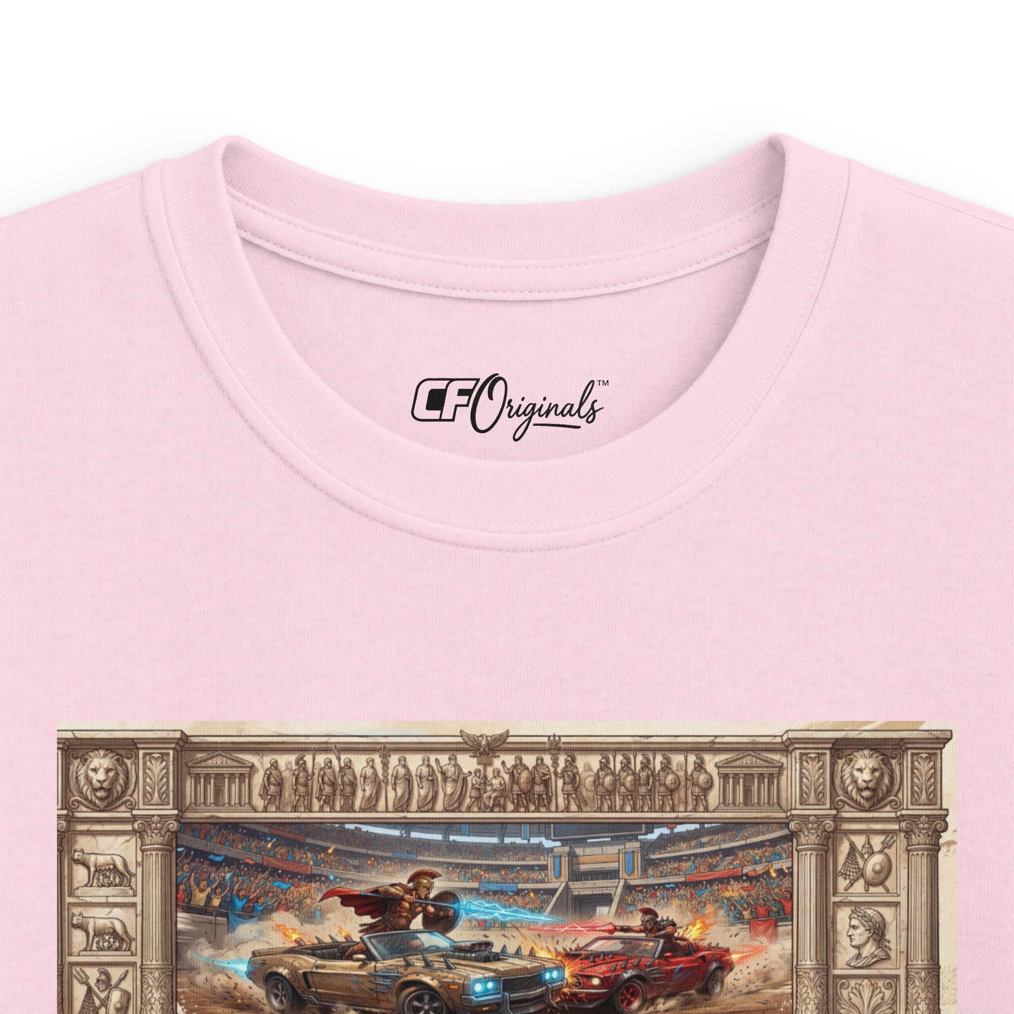 History is Dope: Gladiators! Kid's Classic Car T-Shirt