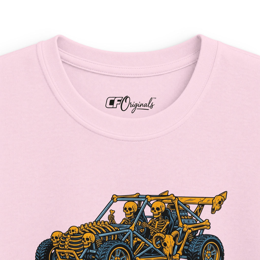 Kids Ribcage Racer Dune Buggy Tee — Off-Road Adventure Graphic Shirt