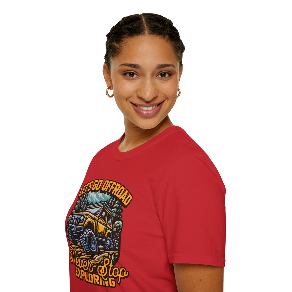 Offroad Adventure T‑Shirt — "Let's Go Offroad" Graphic Tee