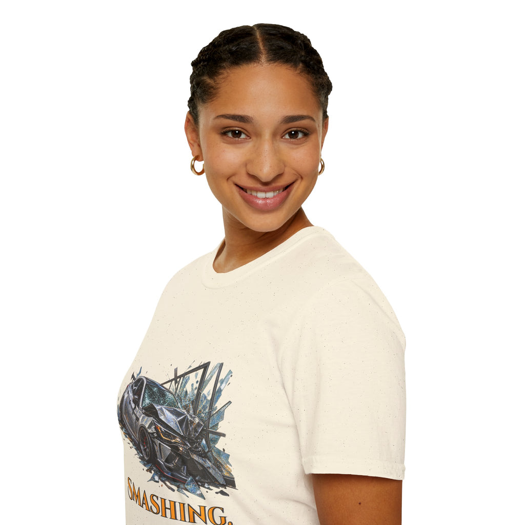 Smashing Sports Car - Graphic Tee