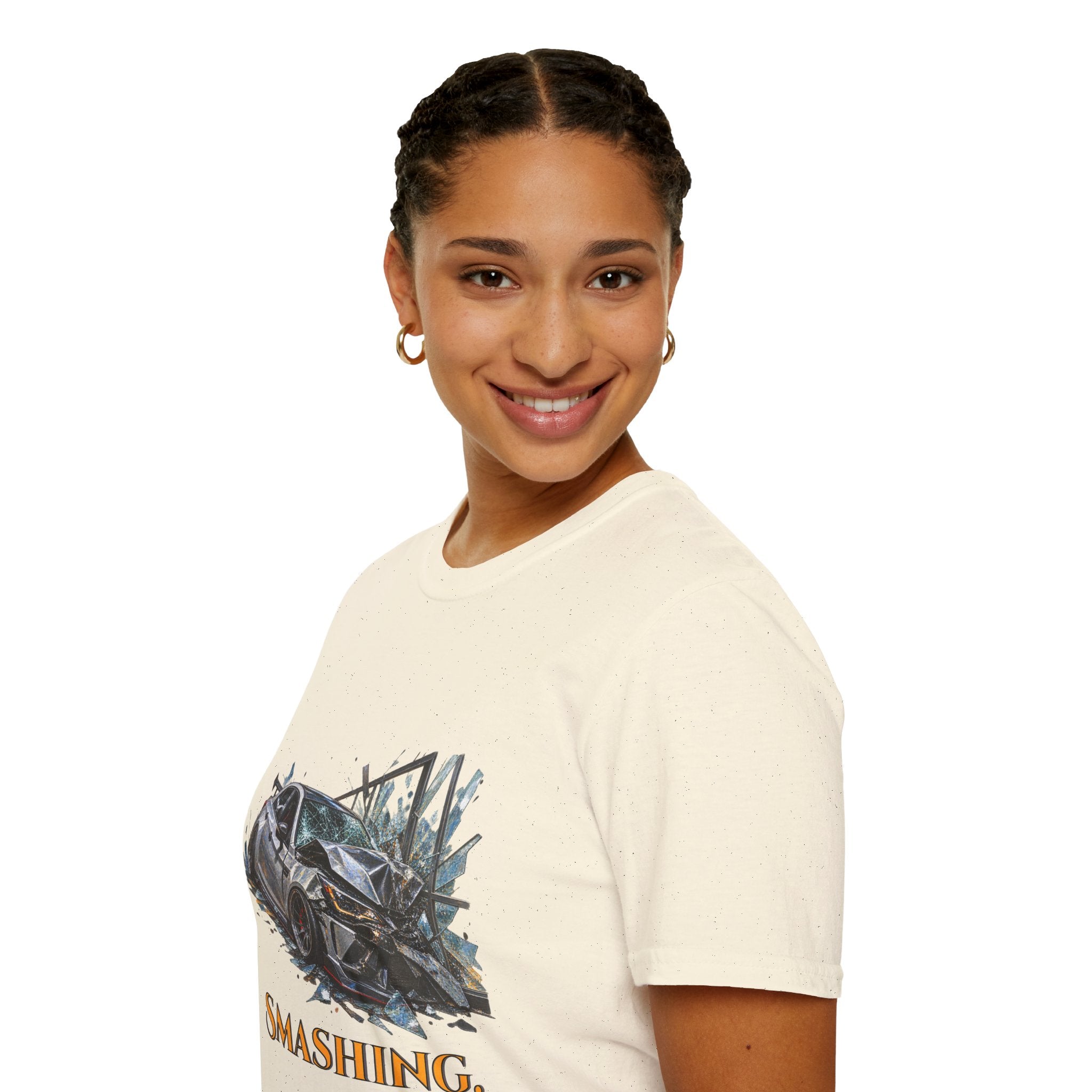 Smashing Sports Car - Graphic Tee