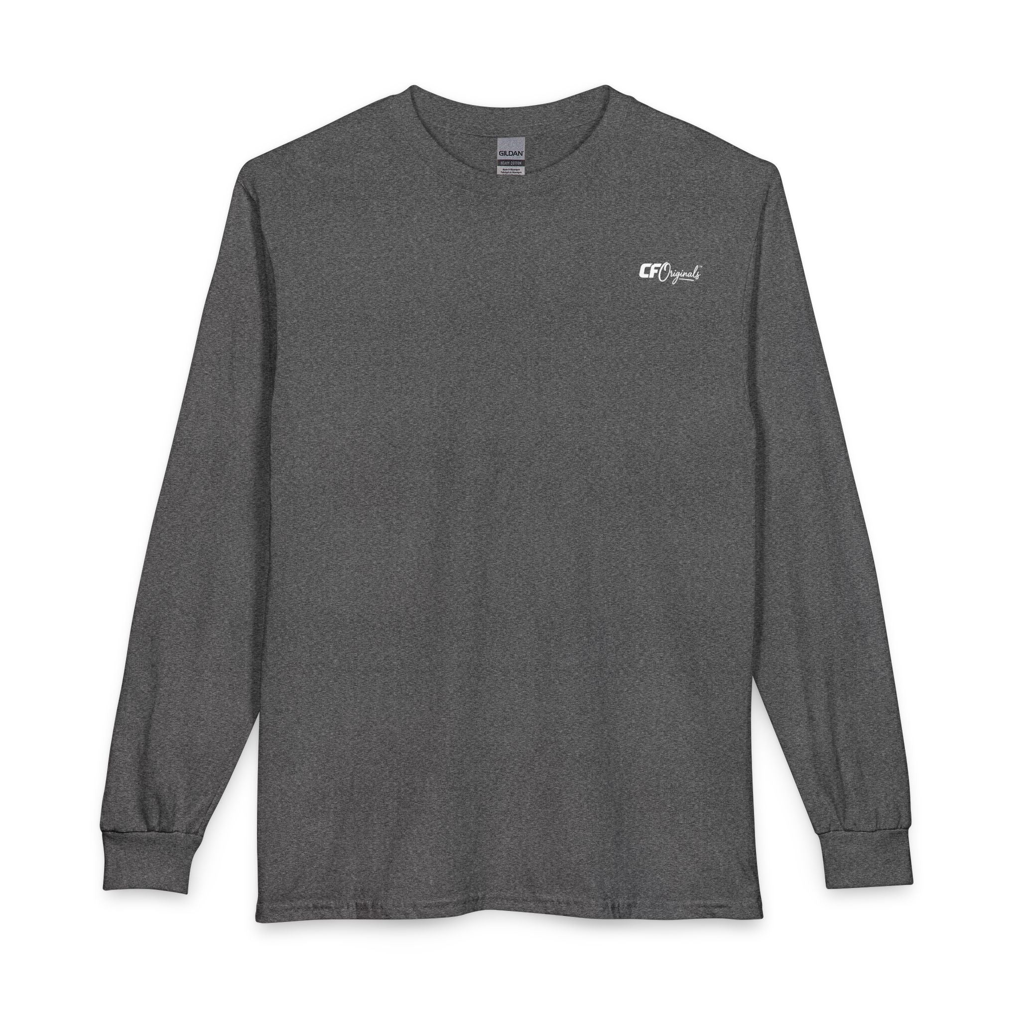 Skull "Don't Look Back" Long Sleeve Tee